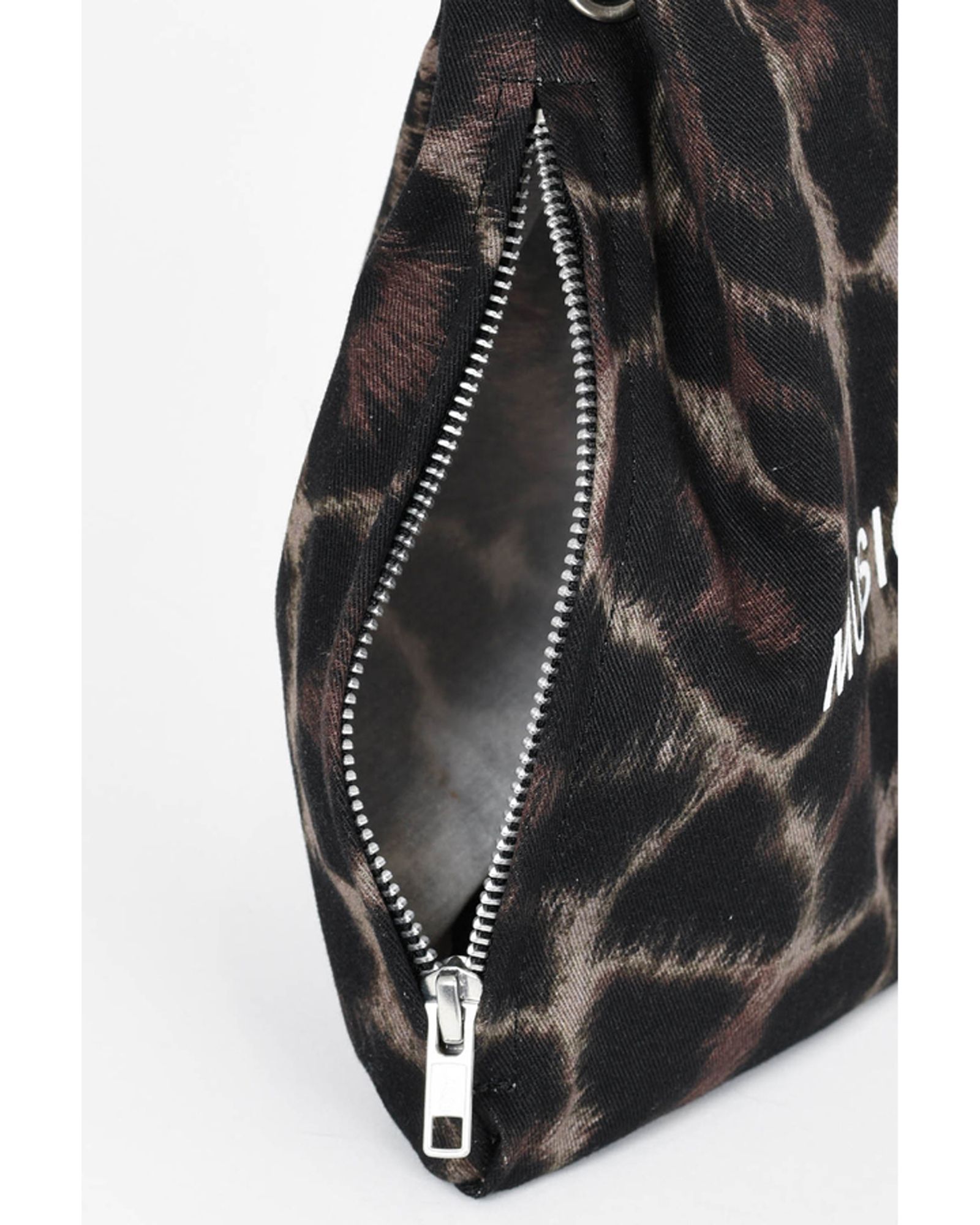 LAD MUSICIAN - Leopard Mini Drawstring Bag | fakejam