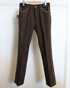 【定番デザイン】Laser Stitch Wrancher Pants / デニム / 細身シルエット / メンズ