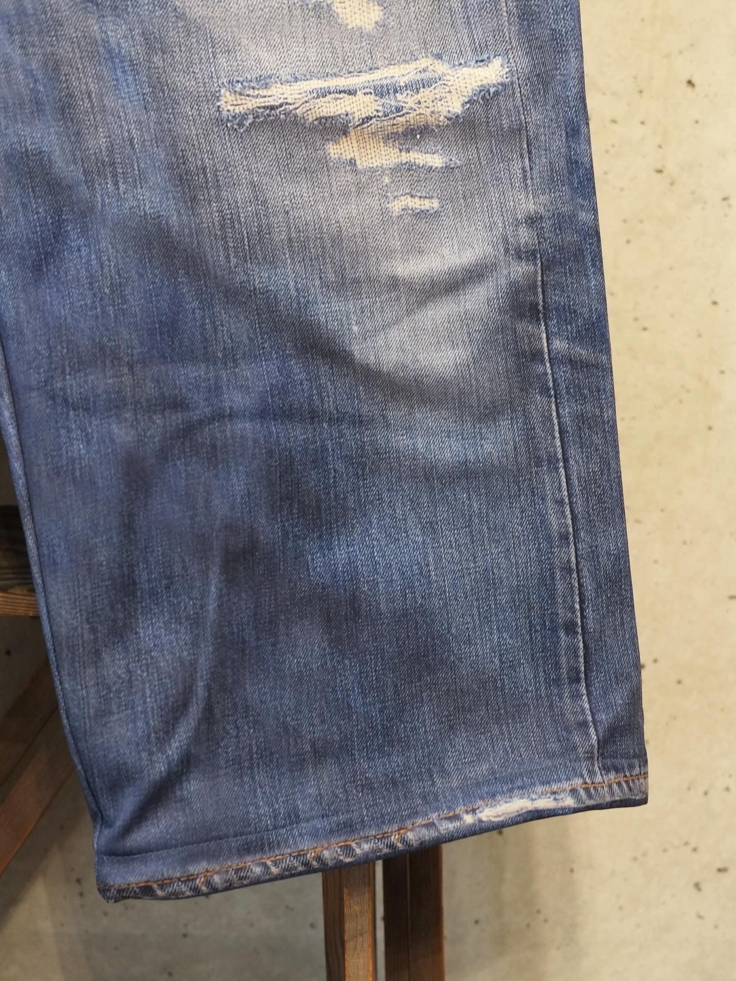 Denim Printfleece Lining Wide PT