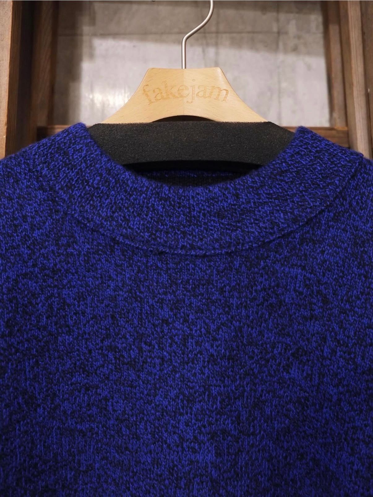 Mix Color Mock Neck Sweater