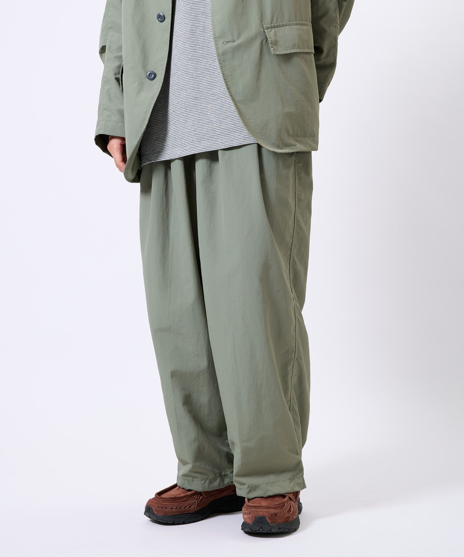 Supplex® DAILY EASY TROUSERS / イージー トラウザース / グレー / MTM-PT-0385-26-C