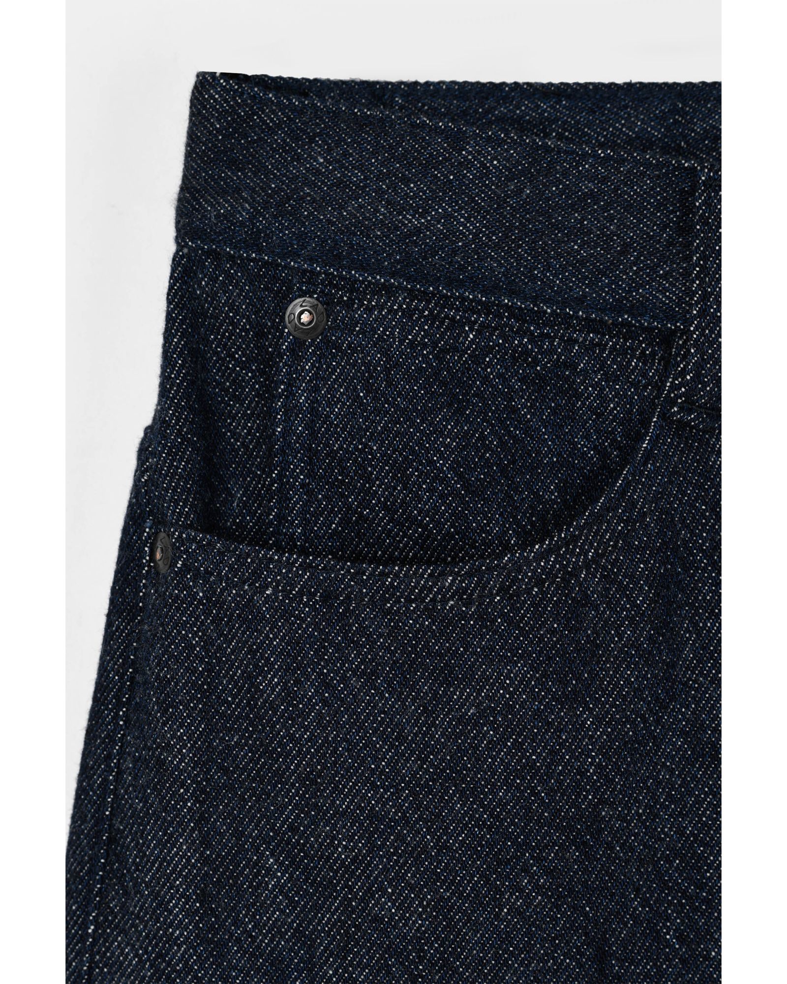 LAD MUSICIAN - Soft Denim Baggy Pants | fakejam