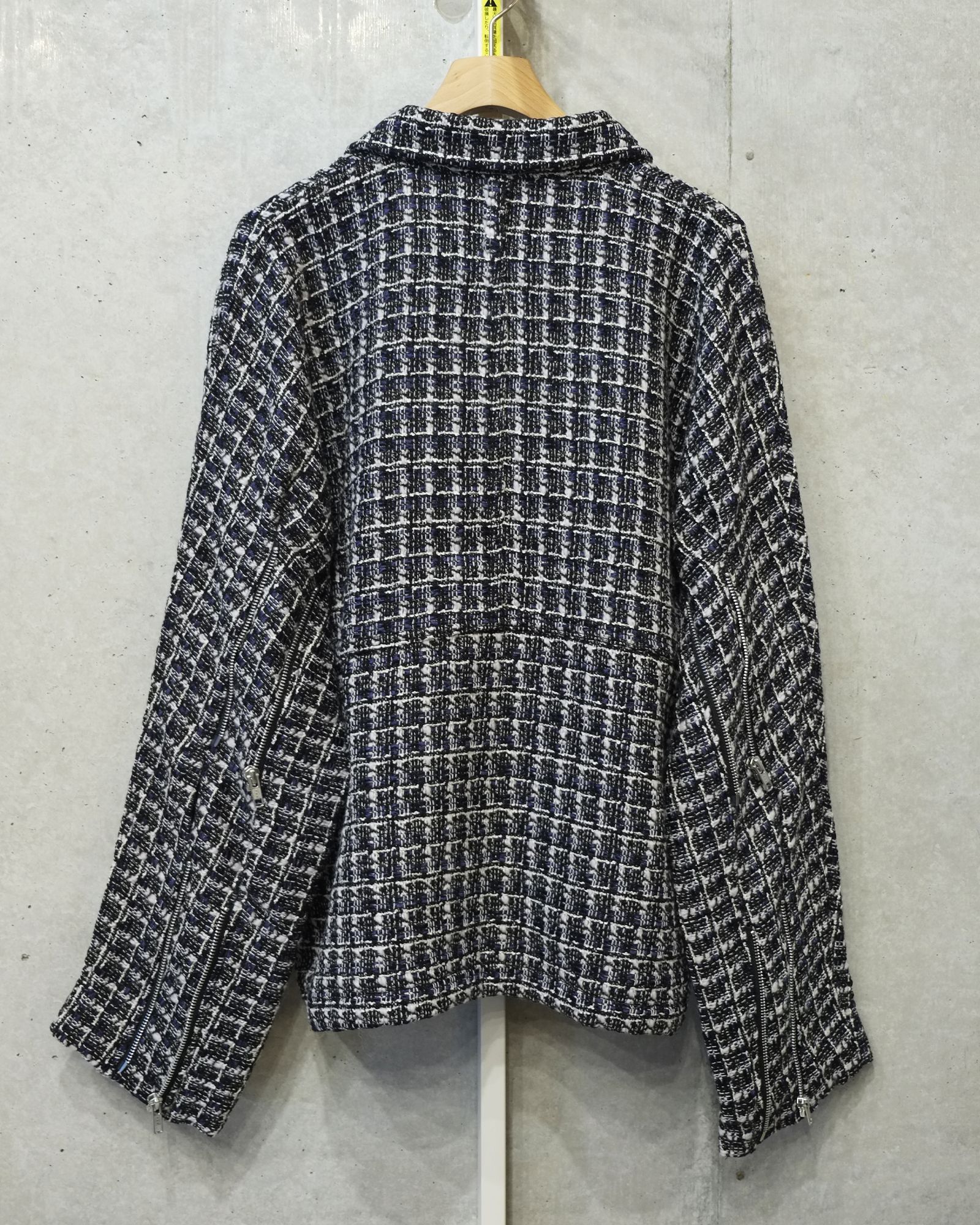 Zip Run Jacket Hi-Tweed