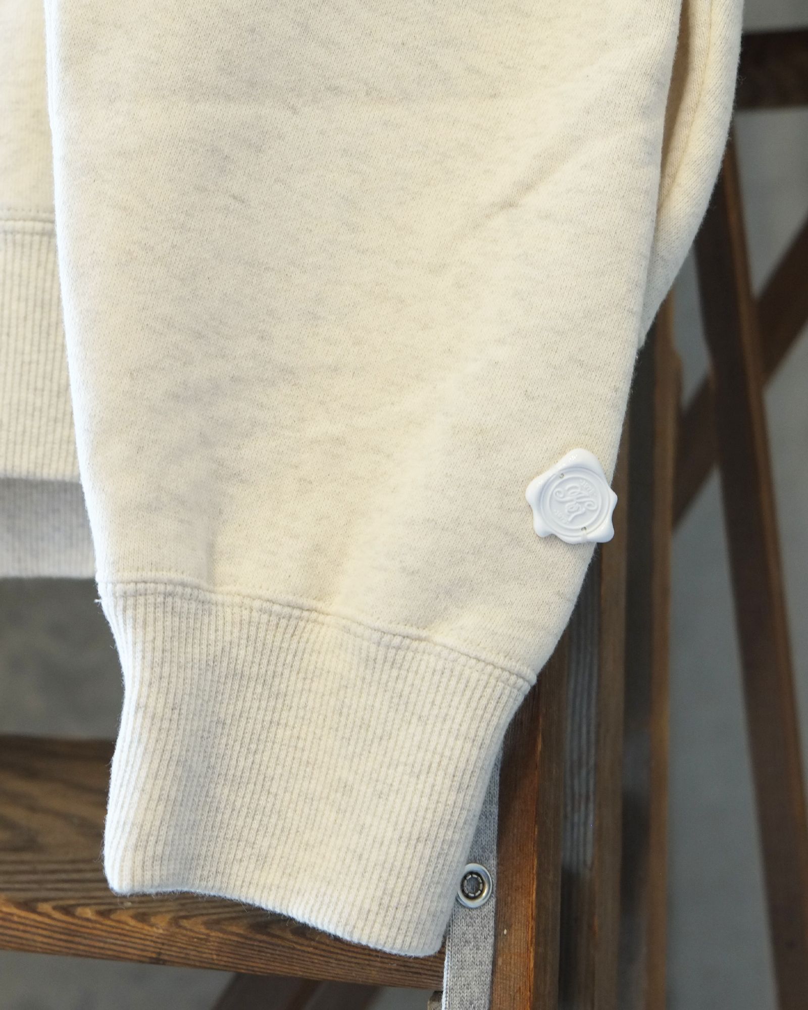 Slumber of the Lambs Half-Zip Hoodie / ハーフジップ パーカー / ホワイト / SW-SV-NRA-1002