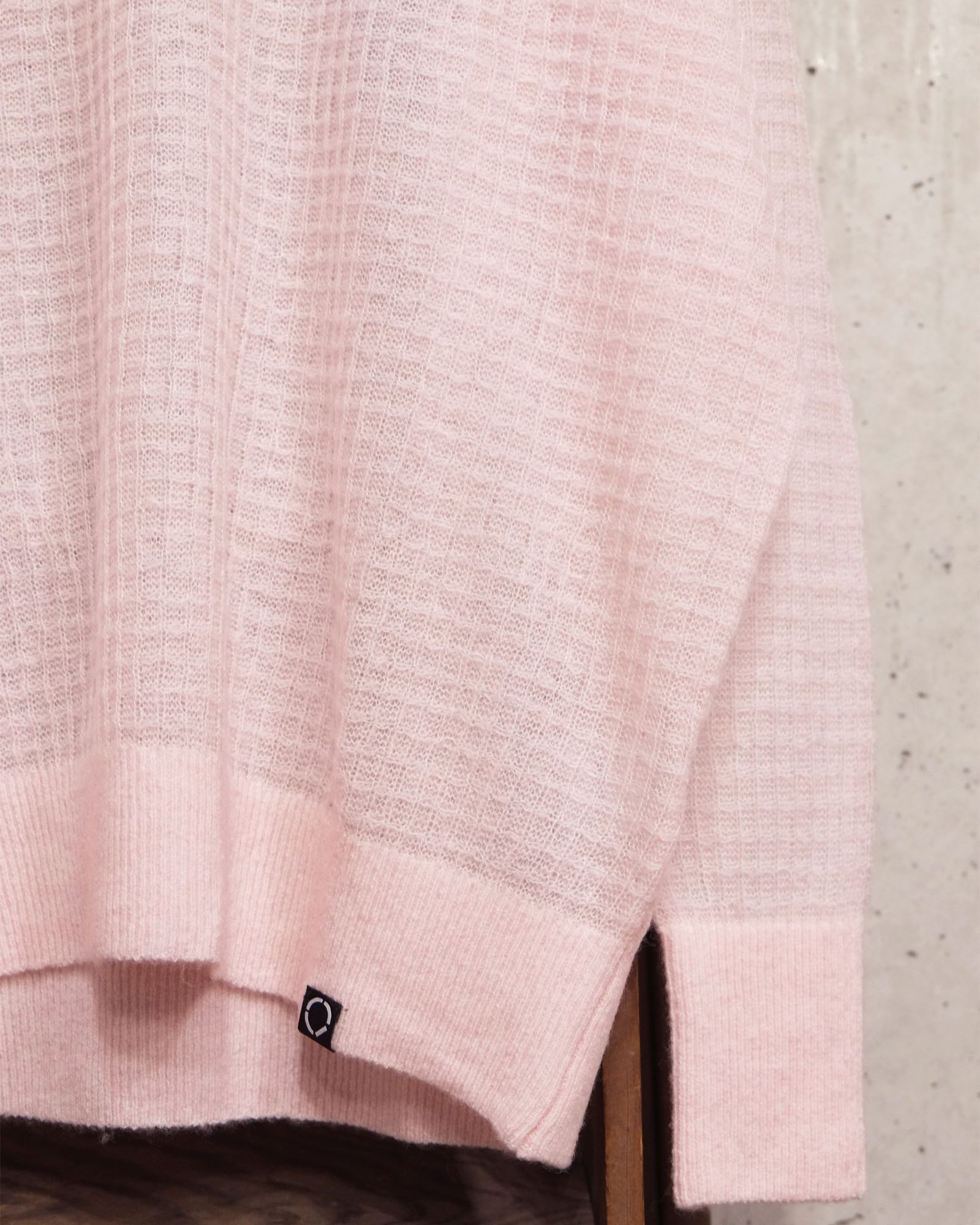 Aiy Merino Waffle Sweater / ニット / ピンク / PD-262-KN-071