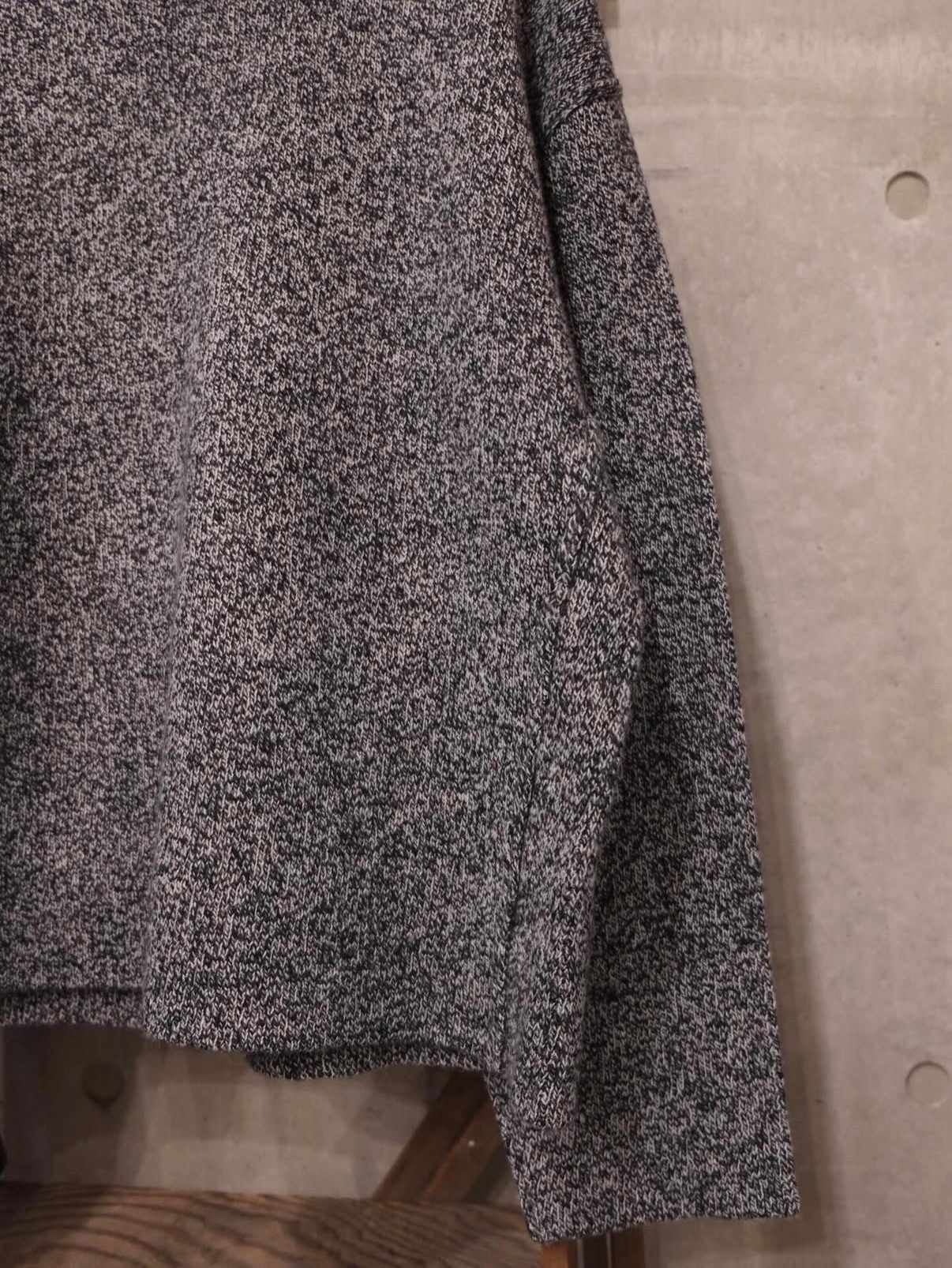 Mix Color Mock Neck Sweater