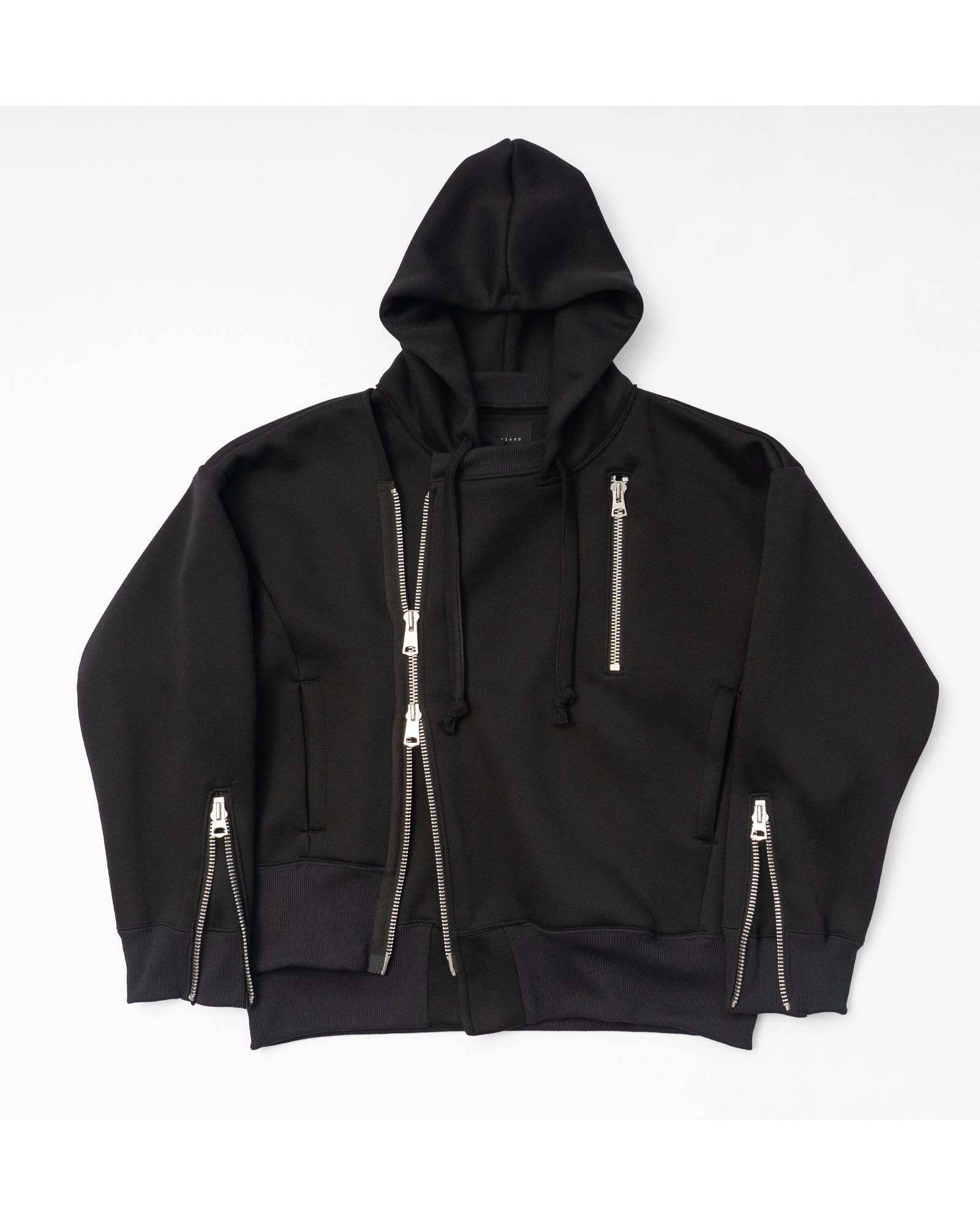 Asymmetric Zip Hoodie