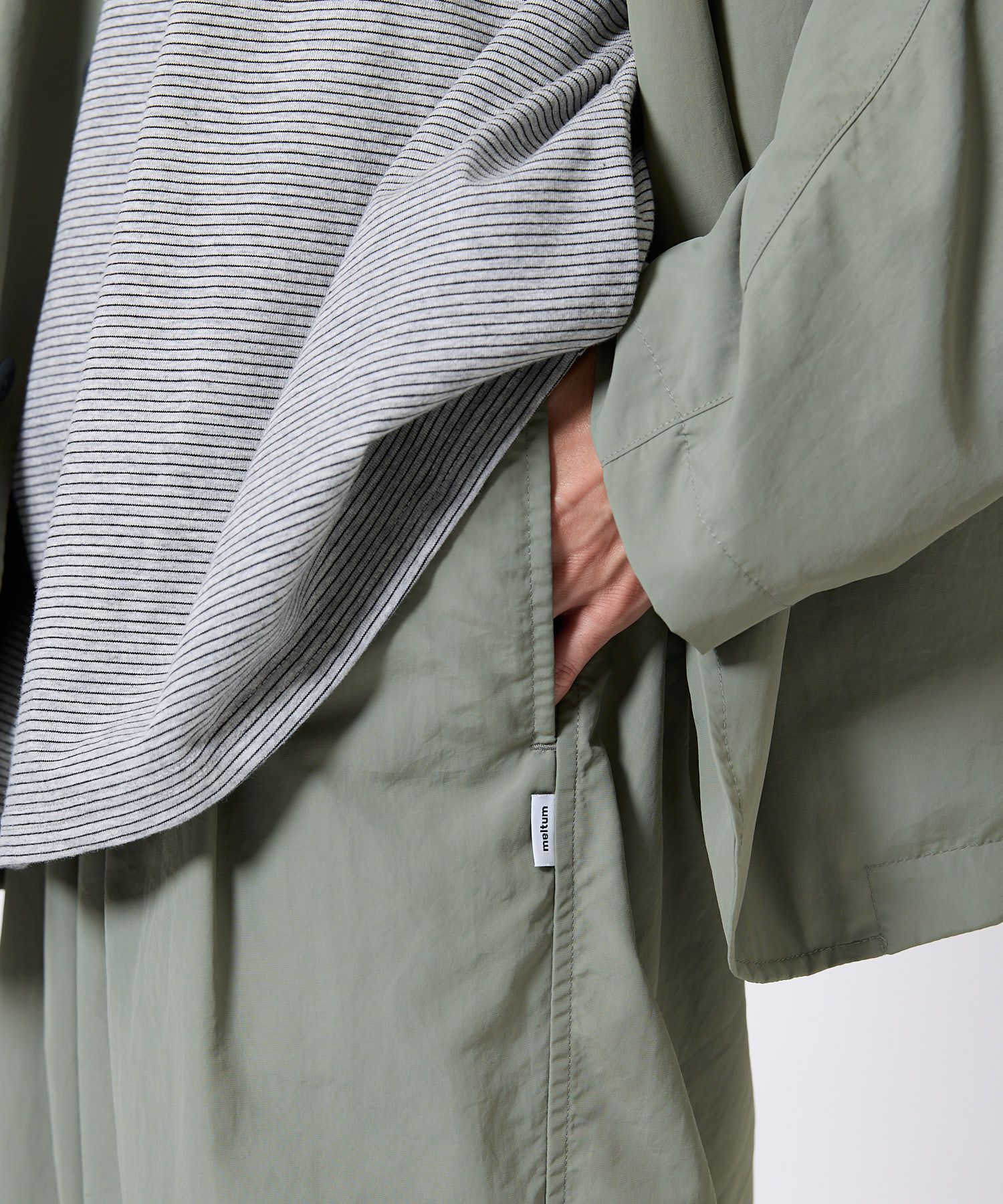 Supplex® DAILY EASY TROUSERS / イージー トラウザース / グレー / MTM-PT-0385-26-C