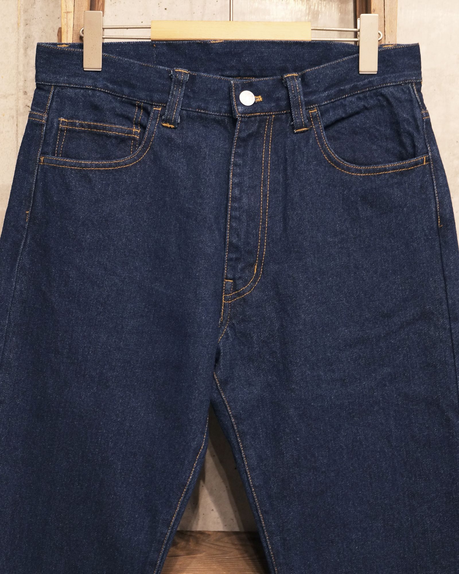 6 Pocket Jeans Straight / ストレート デニムパンツ / ネイビー / PD-262-BT-051