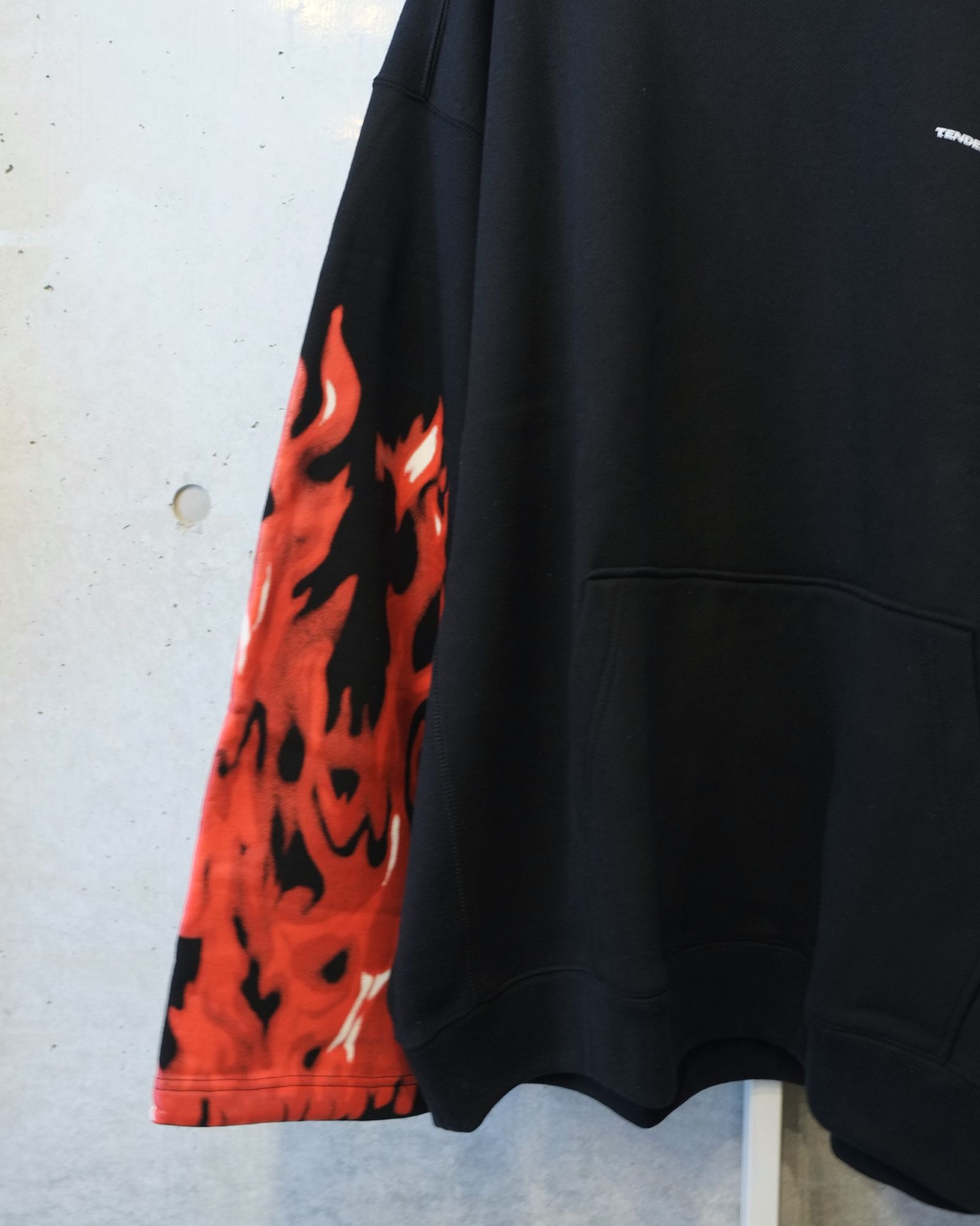 Flame Pettern Hoodie