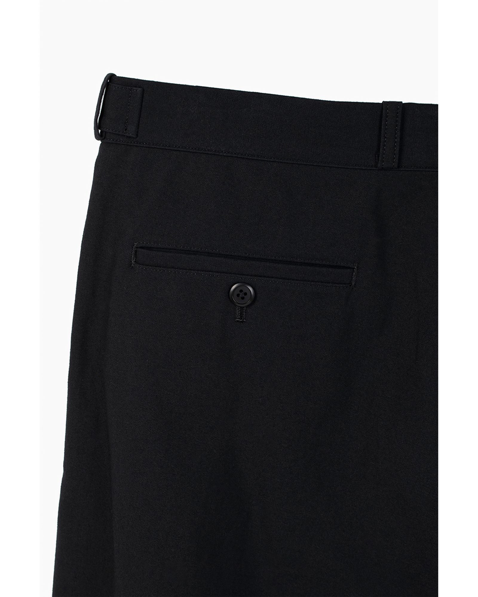 C/N CORDURA BACKSATIN BAGGY PANTS / バギーパンツ / ブラック / 2226-559