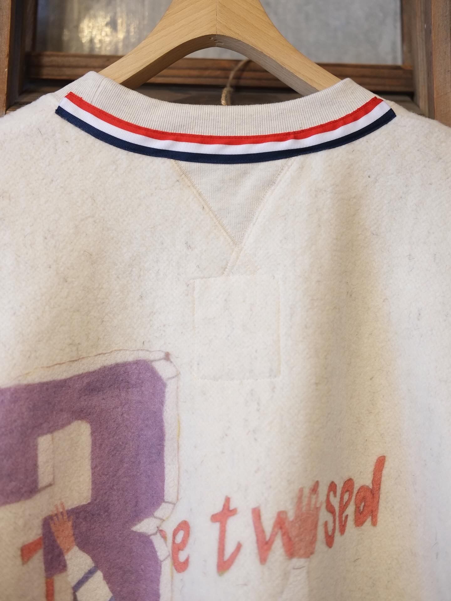 Graffiti Wool Sweat Shirt Ver,Ridawo