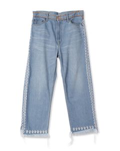 Laser Stitch Jeans