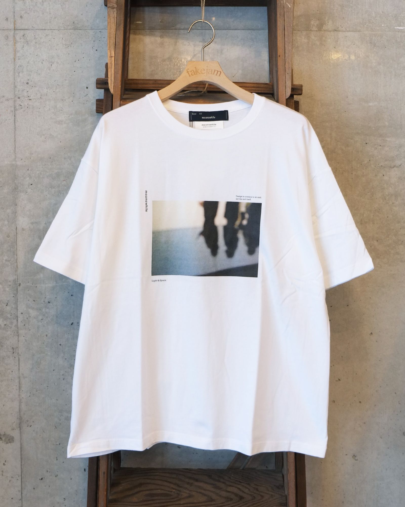 Abstract Photograph S/S Tee / Tシャツ / ホワイト / MW-CT26101