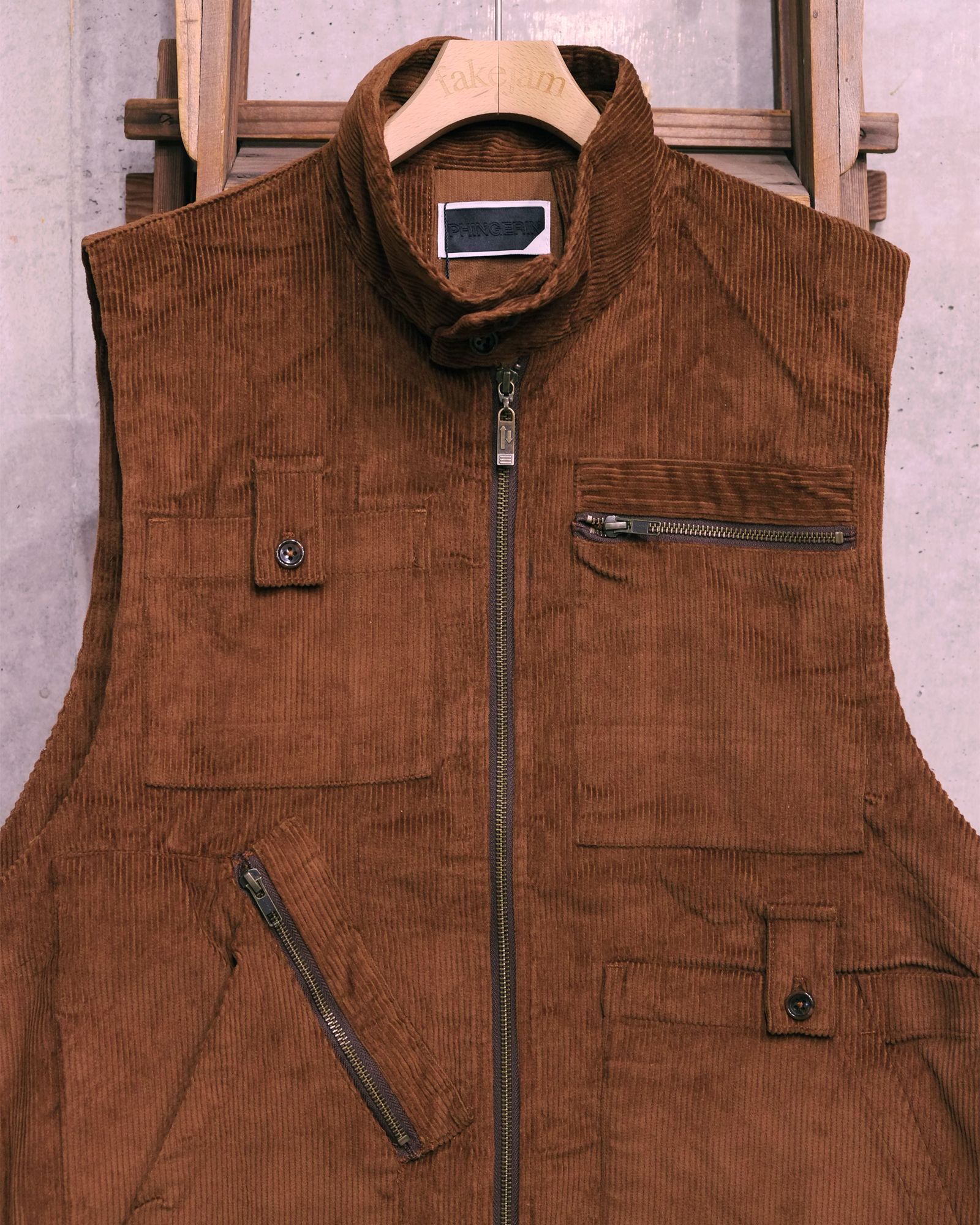 Double Cord Jacket / コーデュロイジャケット / ブラウン / PD-262-JK-041
