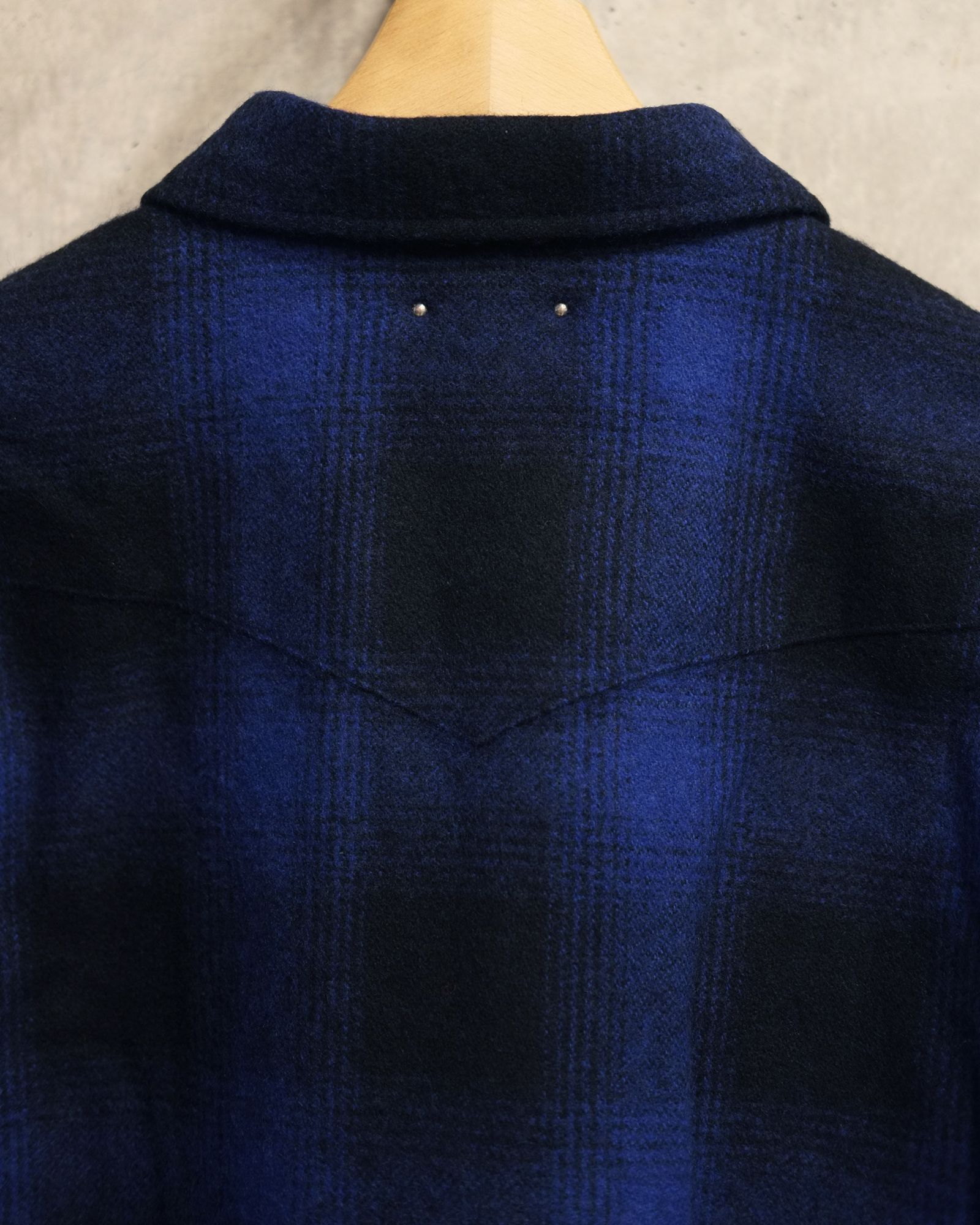 MINEDENIM - Ombre Check Flannel RF Western SH | fakejam MINEDENIM - Ombre Check Flannel RF Western SH | fakejam
