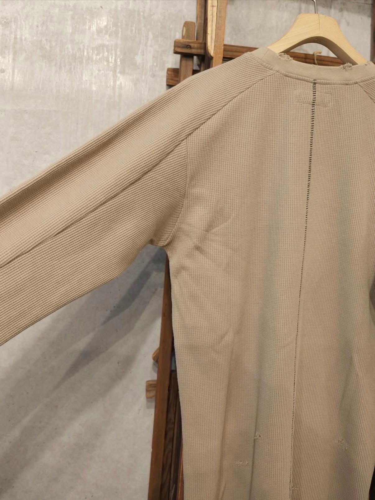 Combat Long Thermal With Damaged(CLASSIC WAFFLE KNIT)