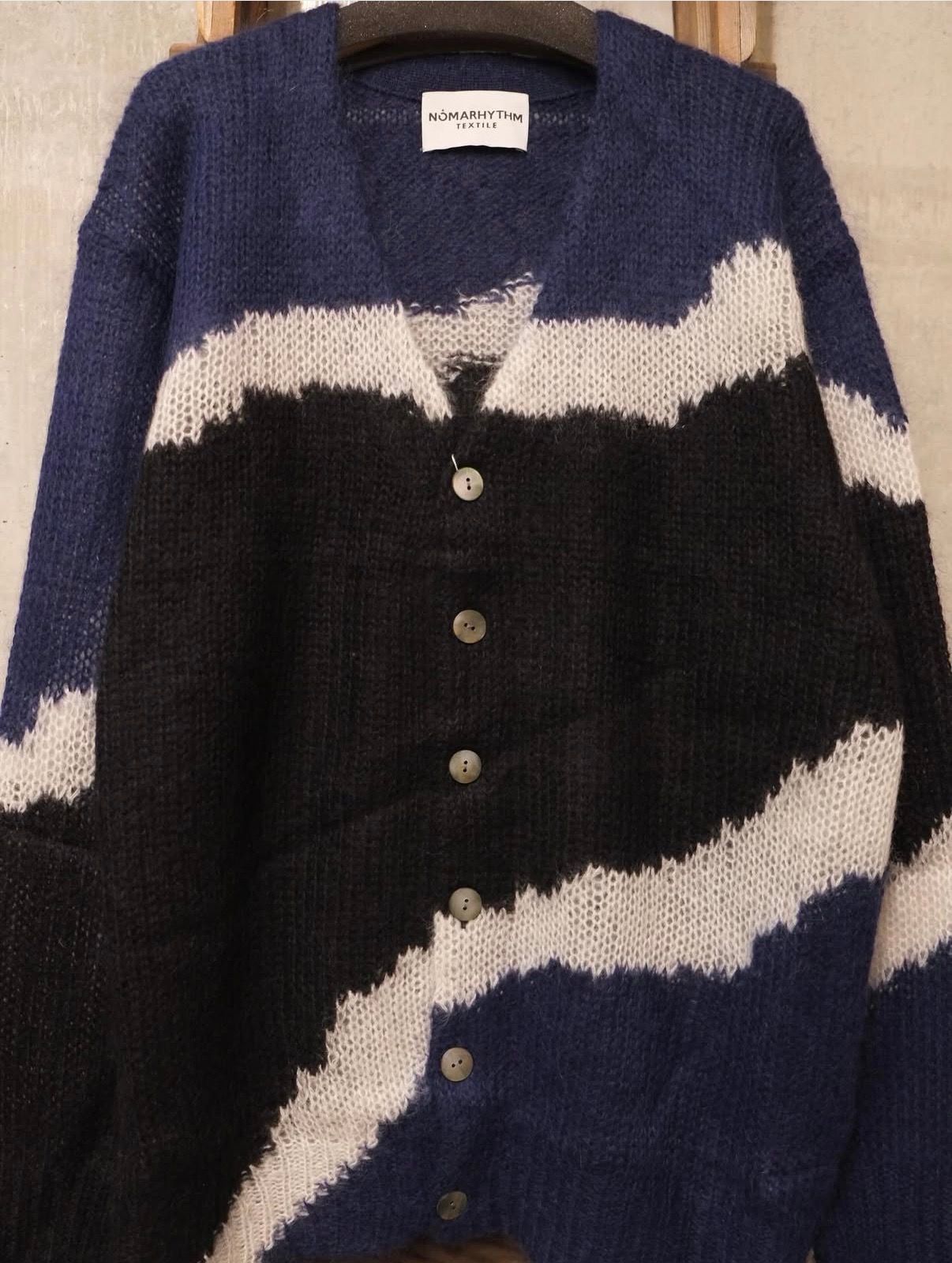 Multi Colour Mohair Cardigan