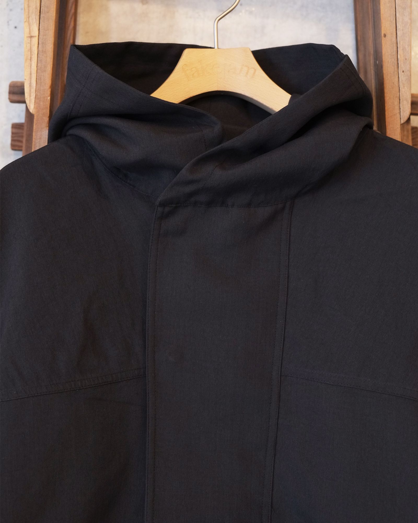 Desert Cloth Neutral Hooded Blouson / ブルゾン / ブラック / MW-JKT26102