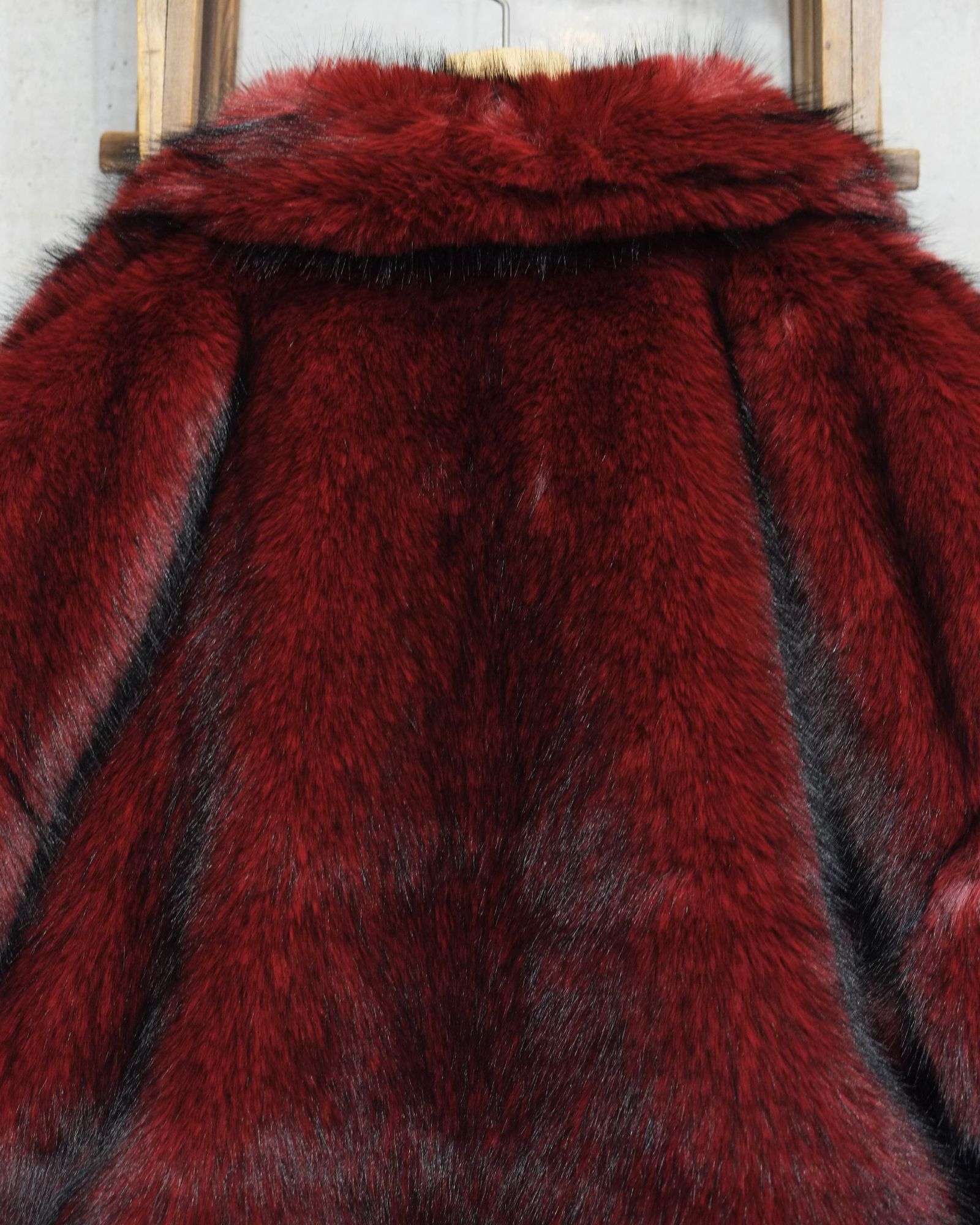 Reversible Fur Jacket / ファー ブルゾン / レッド / LM-26aw-2205