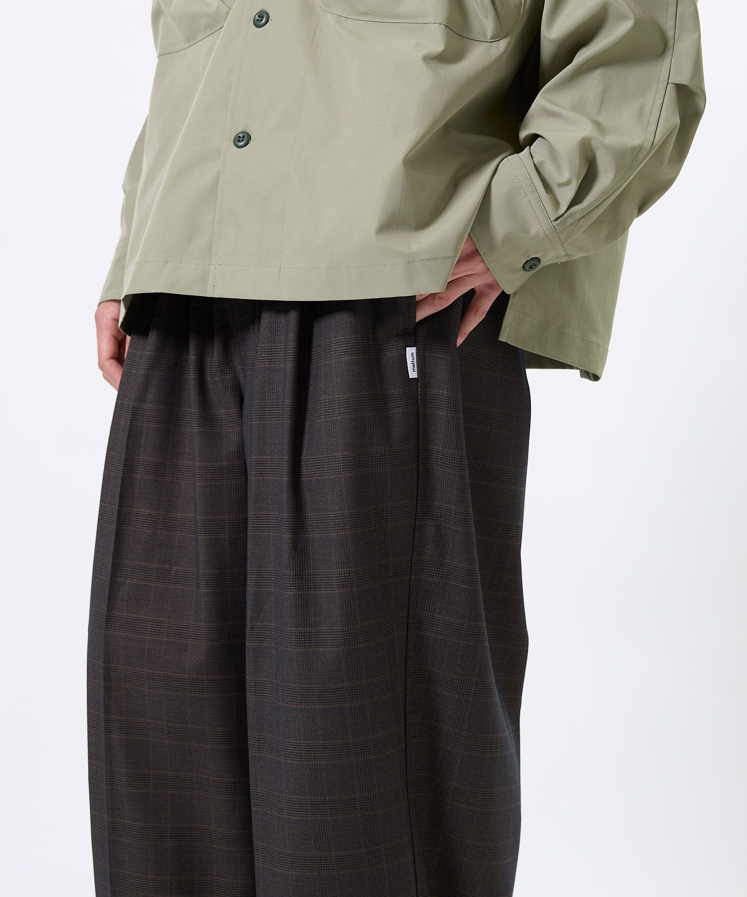 DAILY EASY TROUSERS CK / トラウザース/ ブラウン / MTM-PT-0386-26-C