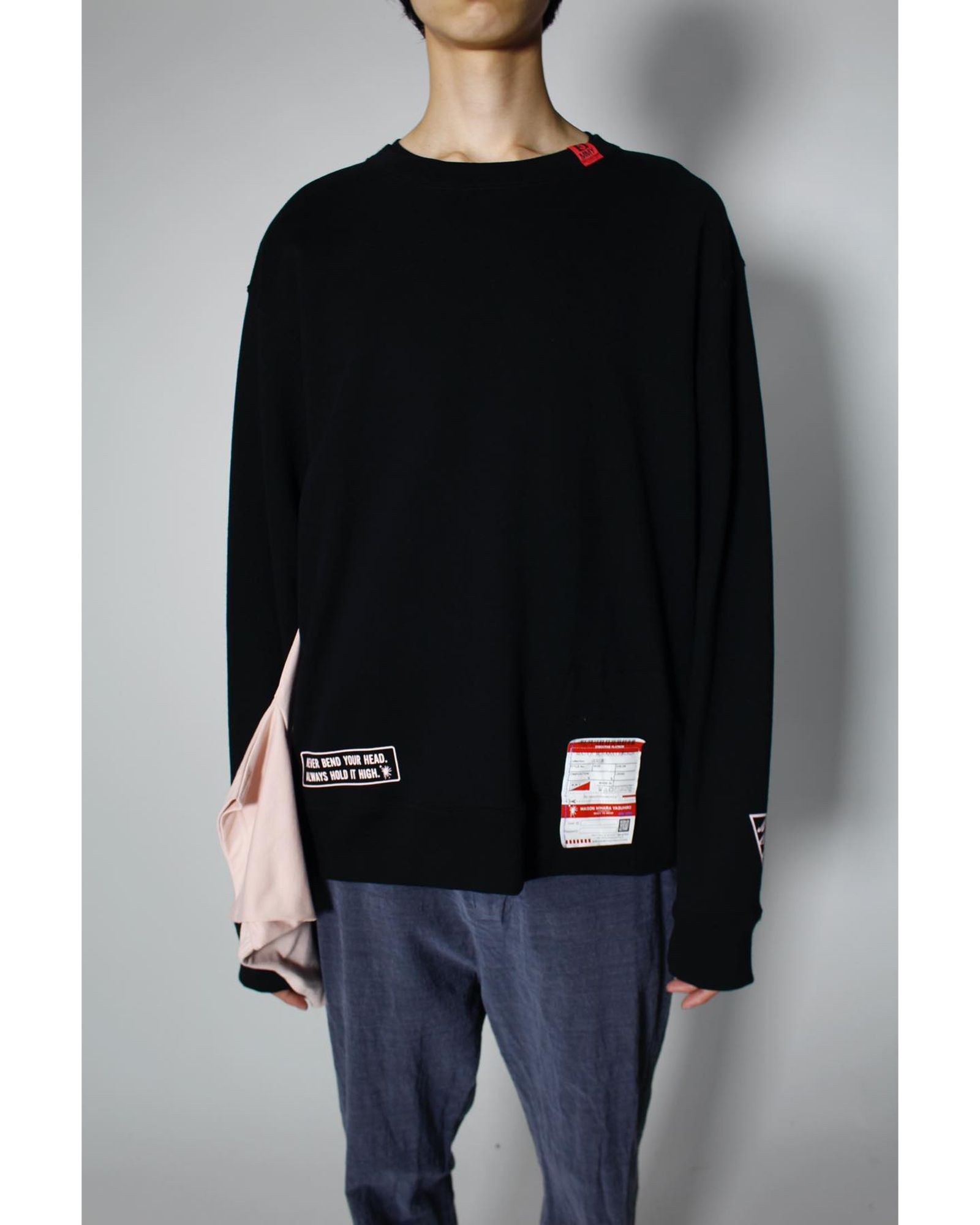 T-shirt Layerd Pullover