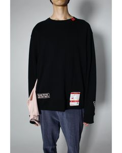 T-shirt Layerd Pullover