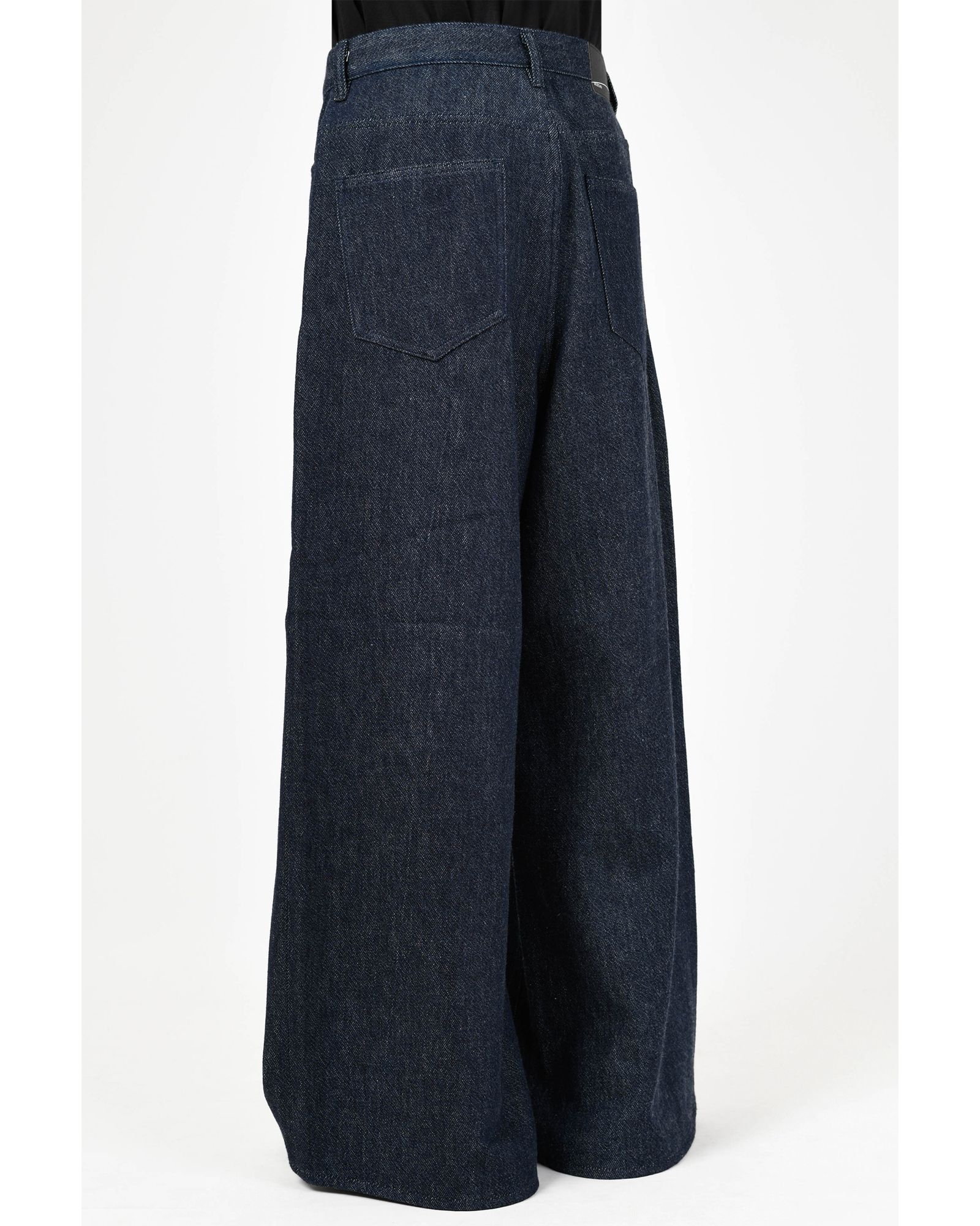 LAD MUSICIAN - Soft Denim Baggy Pants | fakejam