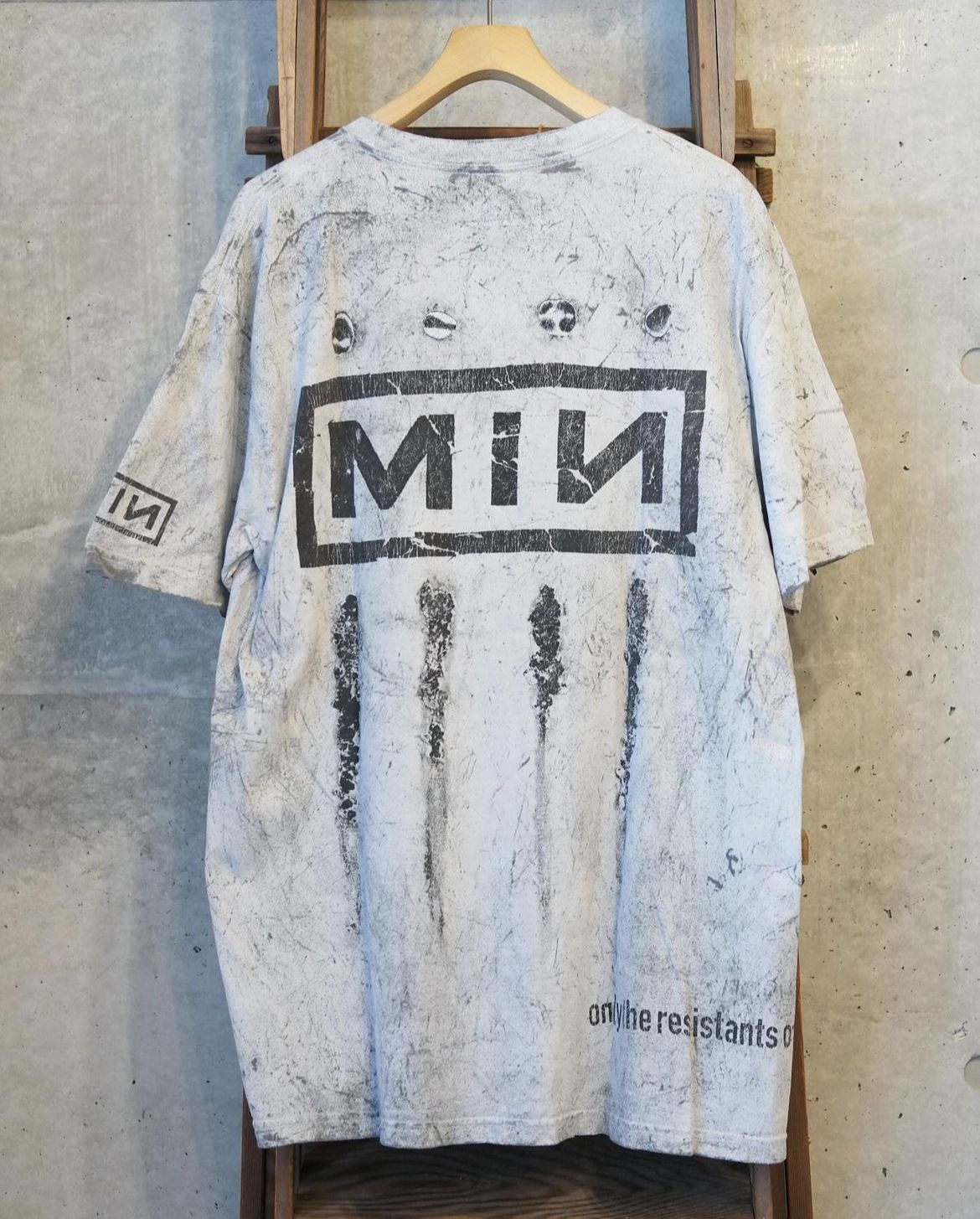 Bootleg Tee(CHAOS001)Splash Dyed Shadow