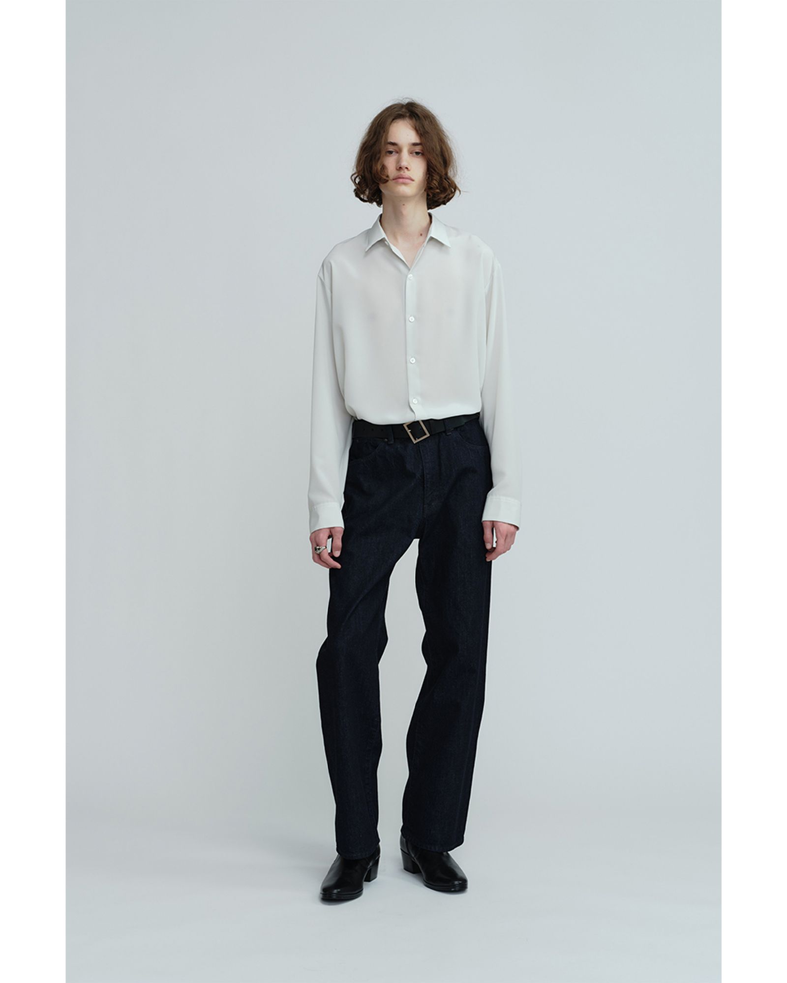 DECHINE COMFORT SHIRT / ロングスリーブ シャツ / ダーティー ホワイト / 2226-104