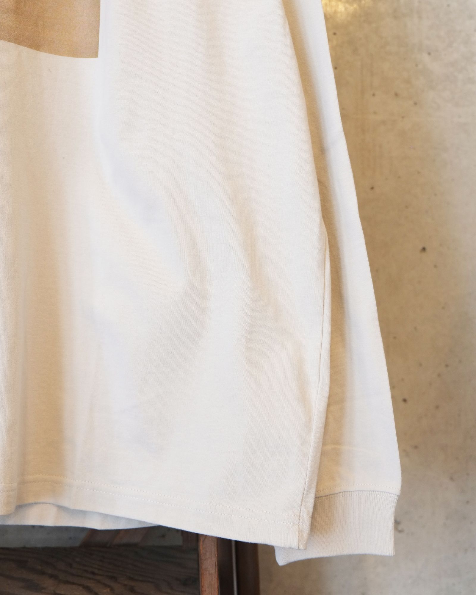 Abstract Photograph L/S Tee / ロングスリーブ Tシャツ / ホワイト / MW-CT25202