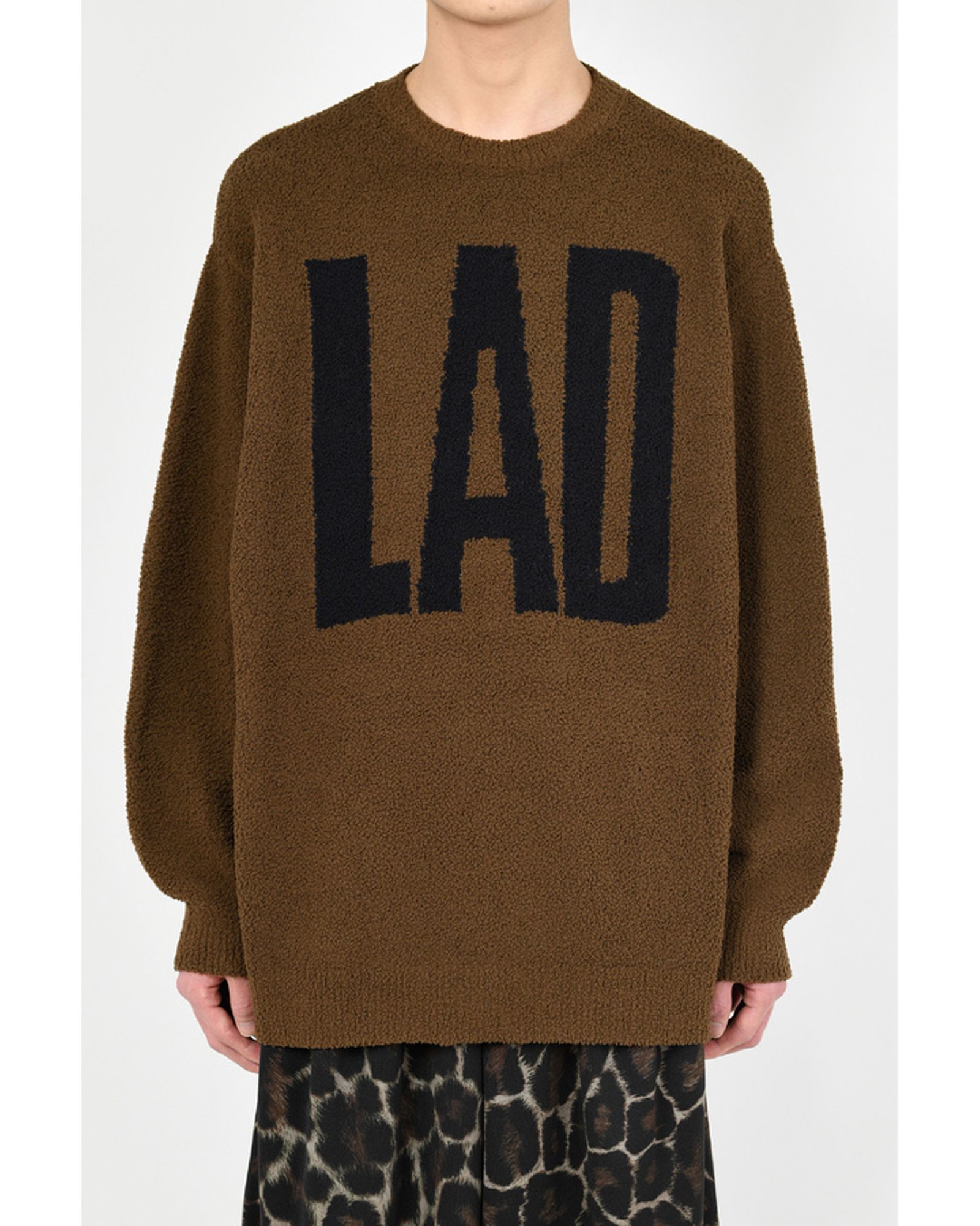 LAD MUSICIAN - Big Logo Crew Neck Pullover | fakejam