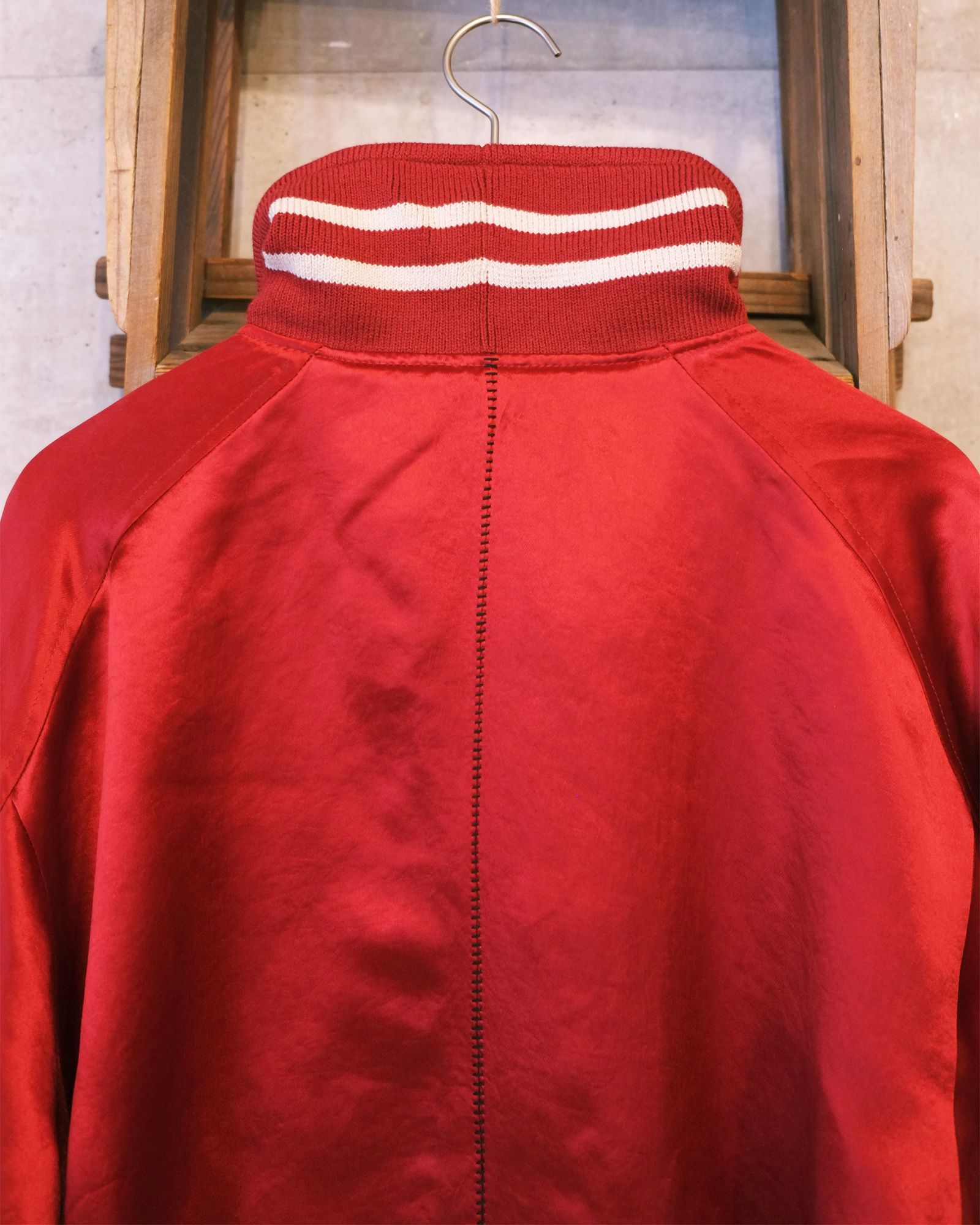 MINUS x A PUZZLING HOME Souvenir Racing Jacket(TWO FACE) / スカジャン レーシングジャケット / ワイン / M-P4-XA1