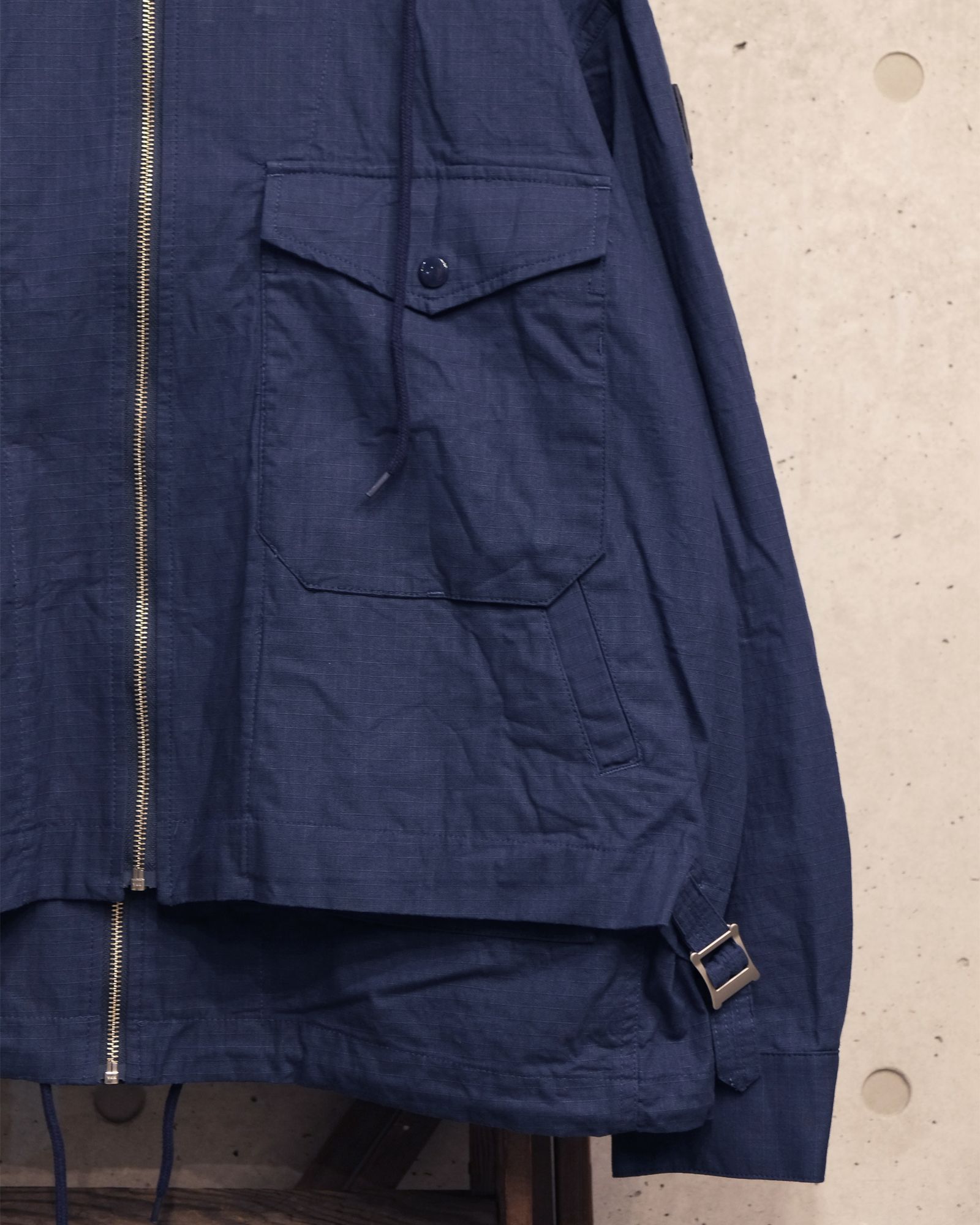 Visor Double Zip Jacket / ワークジャケット / ネイビー / PD-262-JK-091