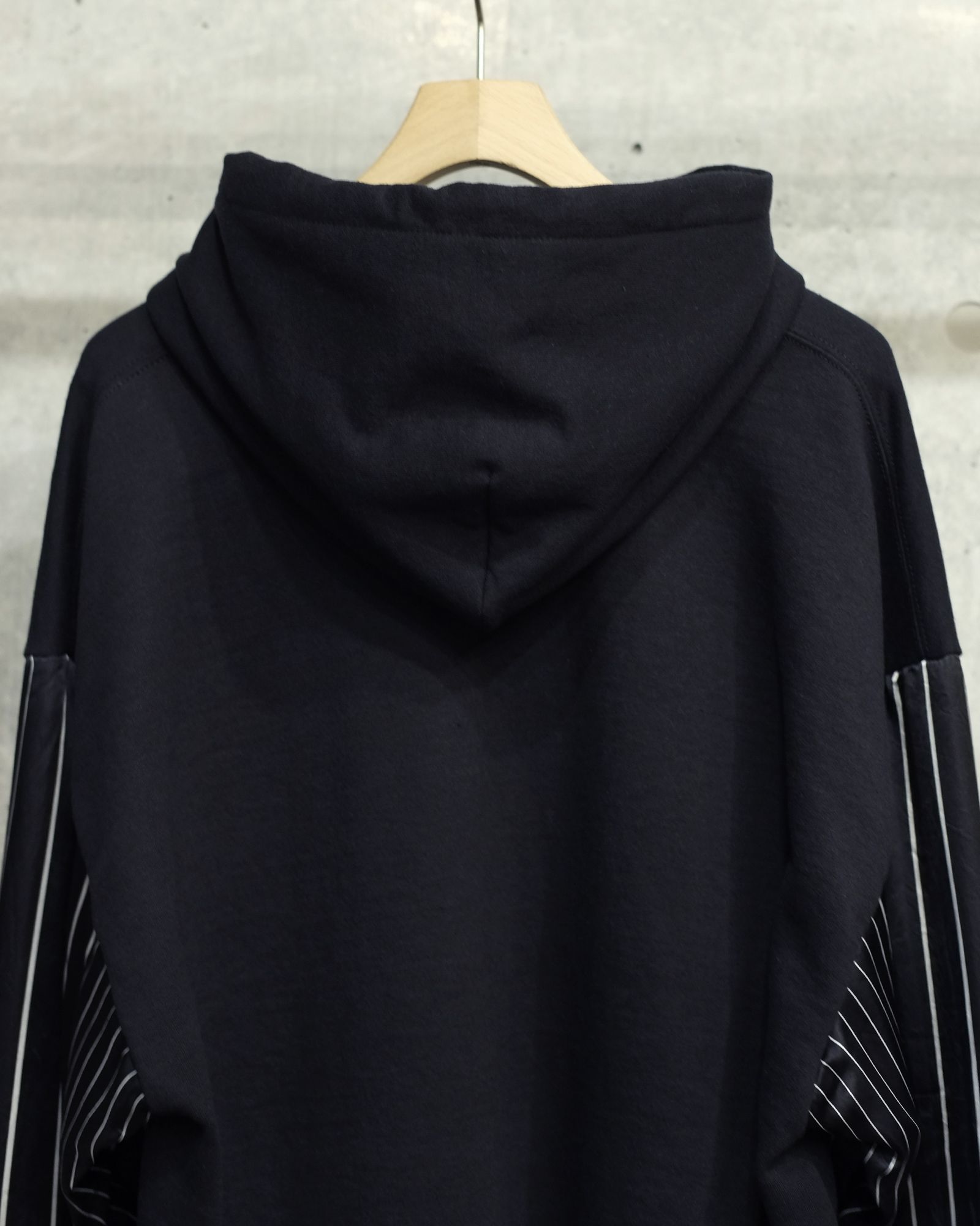 Stripe Sleeve Parka