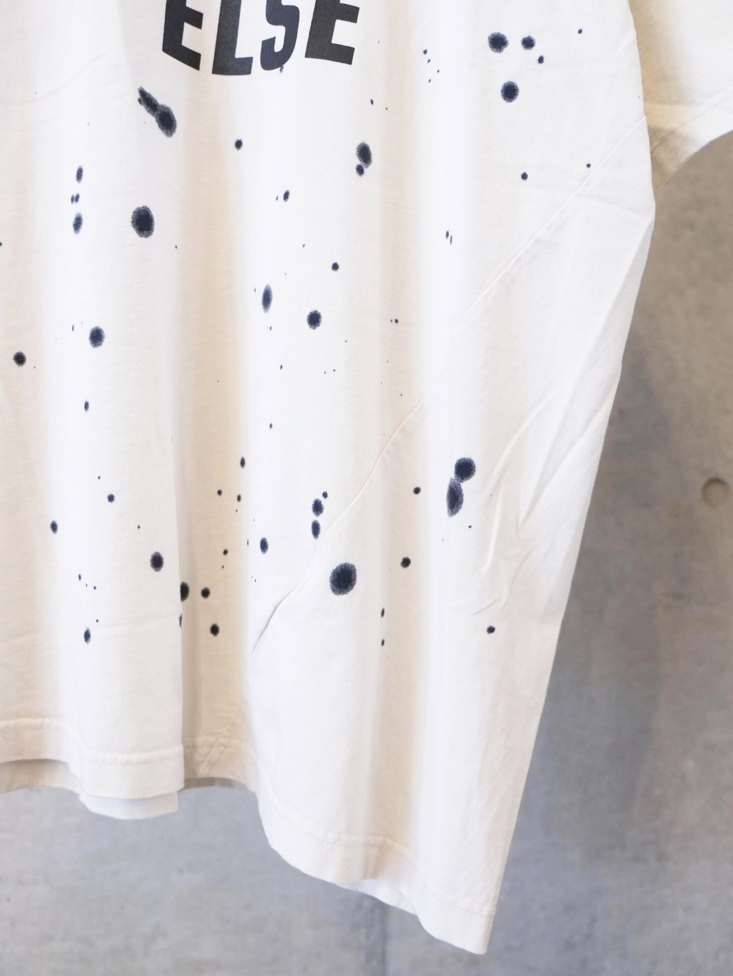Hand Dye Twist Tee Shirt/ SOMEPLACE ELSE