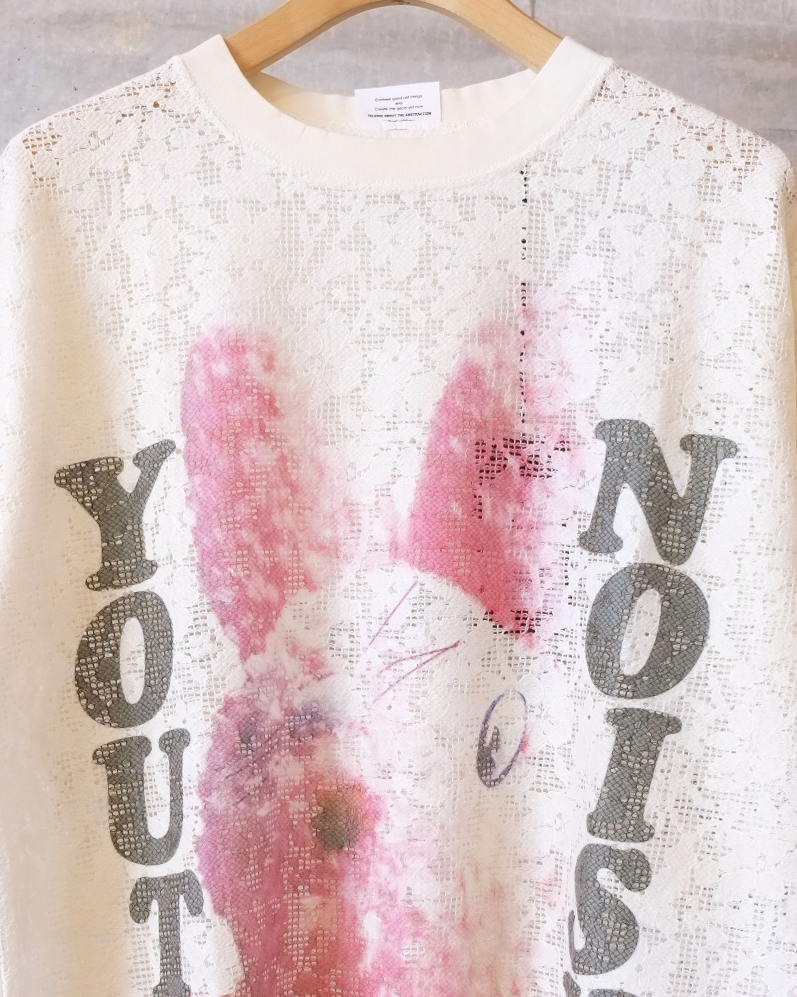 Lace Print Tee USAGI