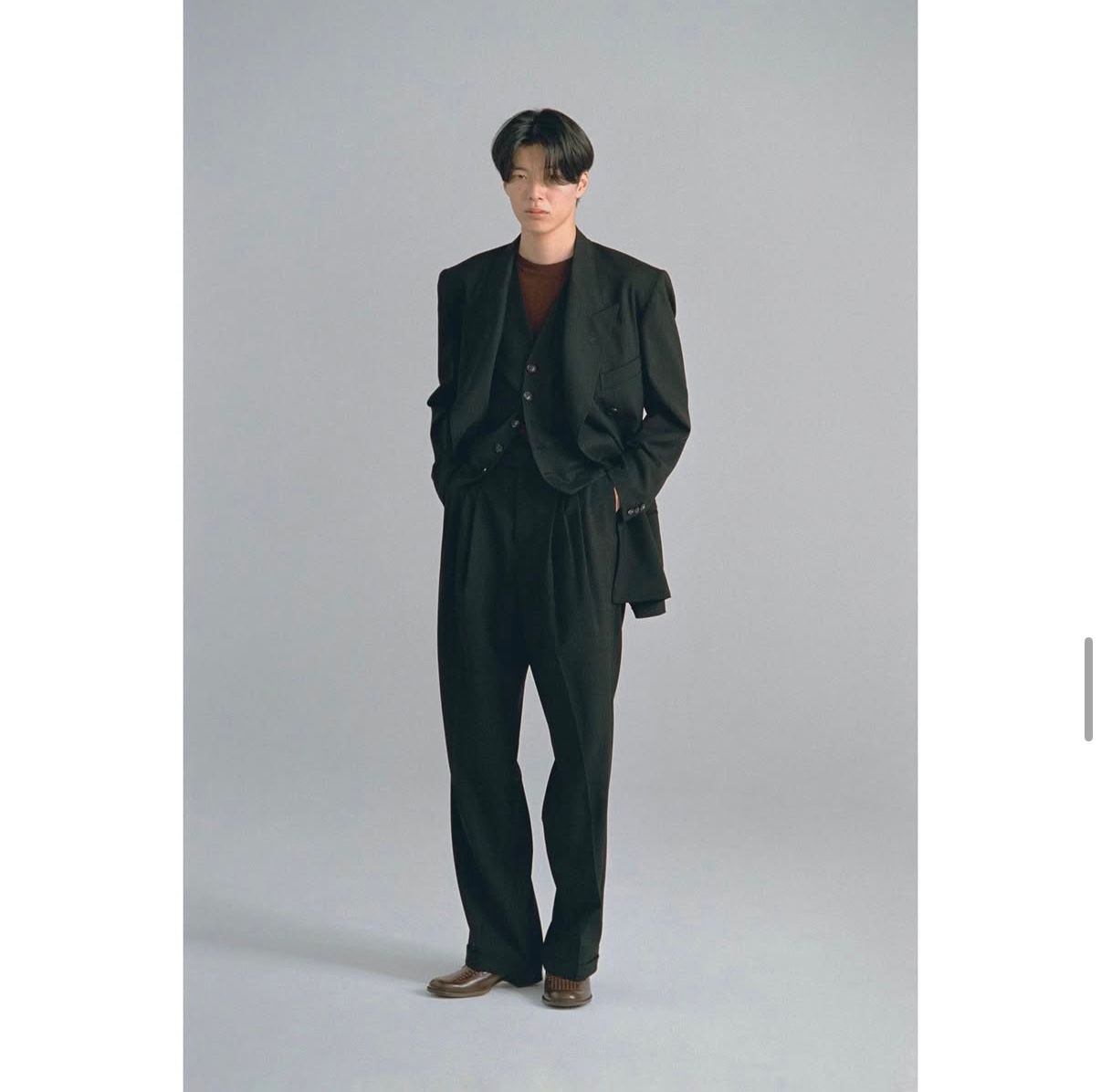 SOSHIOTSUKI - V Back Neck Gilet | fakejam