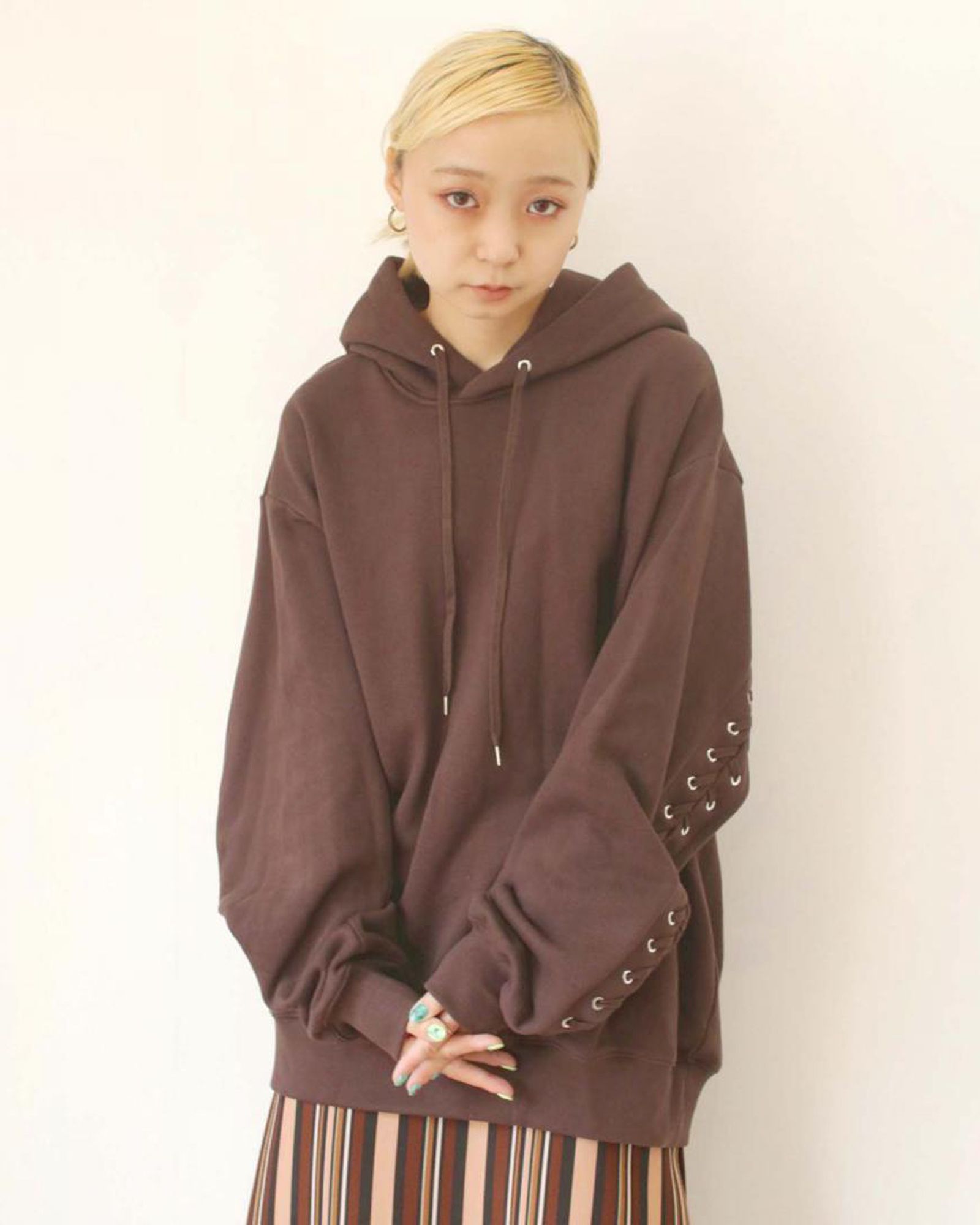 Lace Up Hoodie
