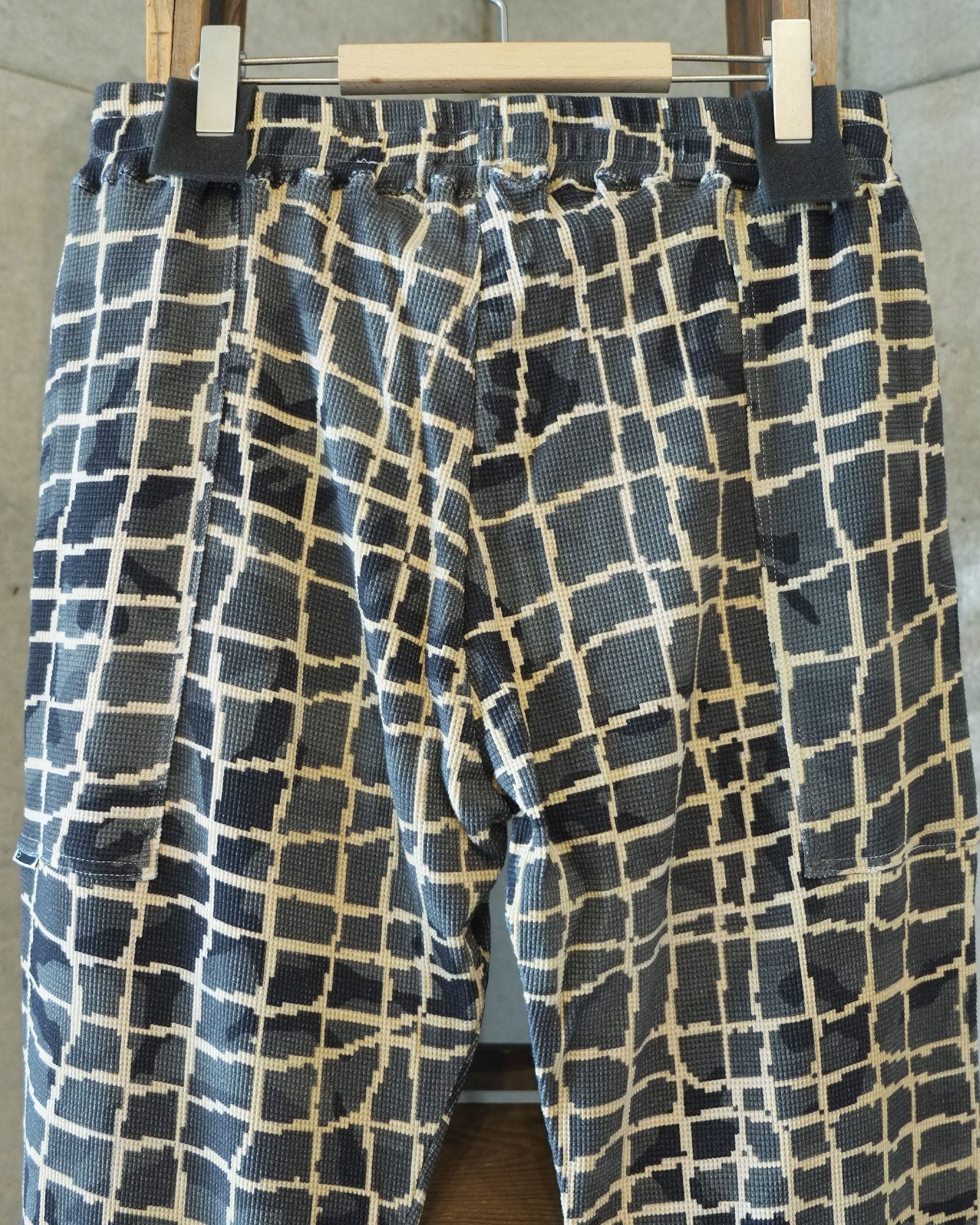 Net Waffle Pants / ワッフル パンツ / ベージュ / PD-262-BT-082