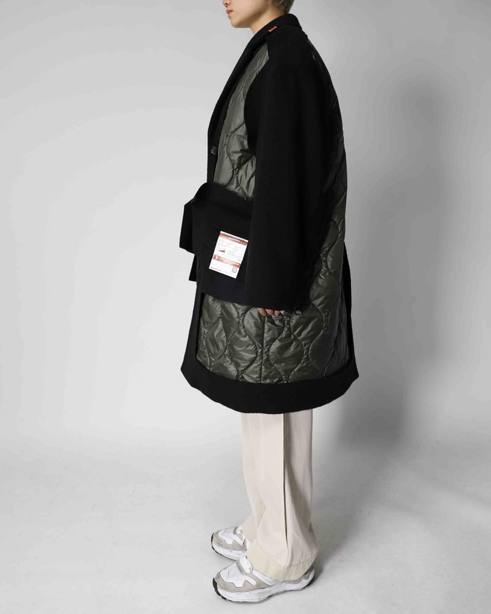 Quiliting Combined Coat