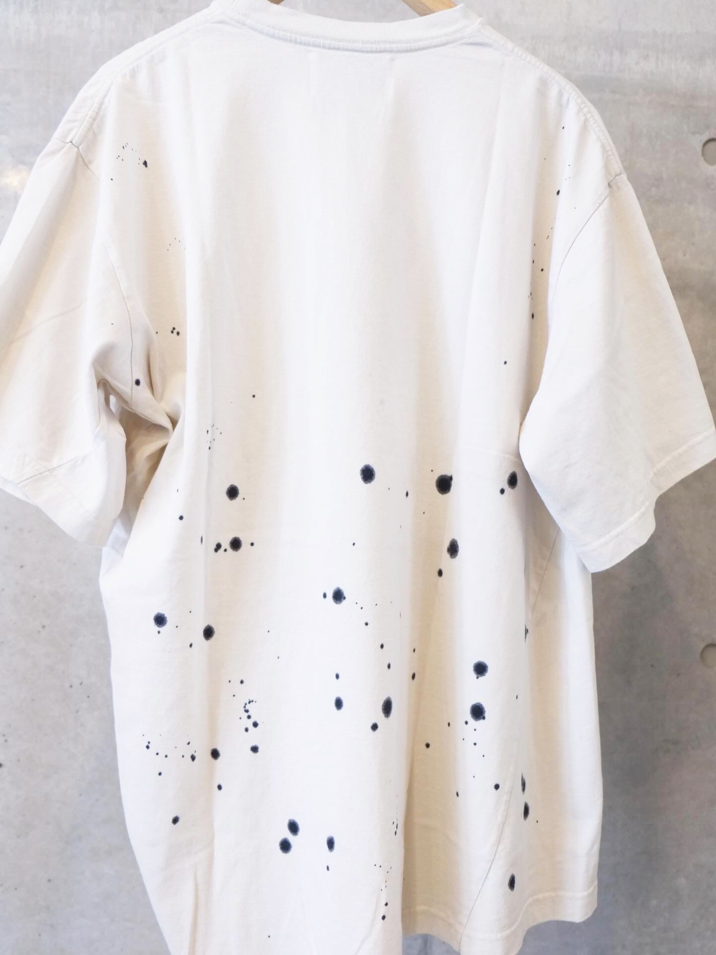 Hand Dye Twist Tee Shirt/ SOMEPLACE ELSE
