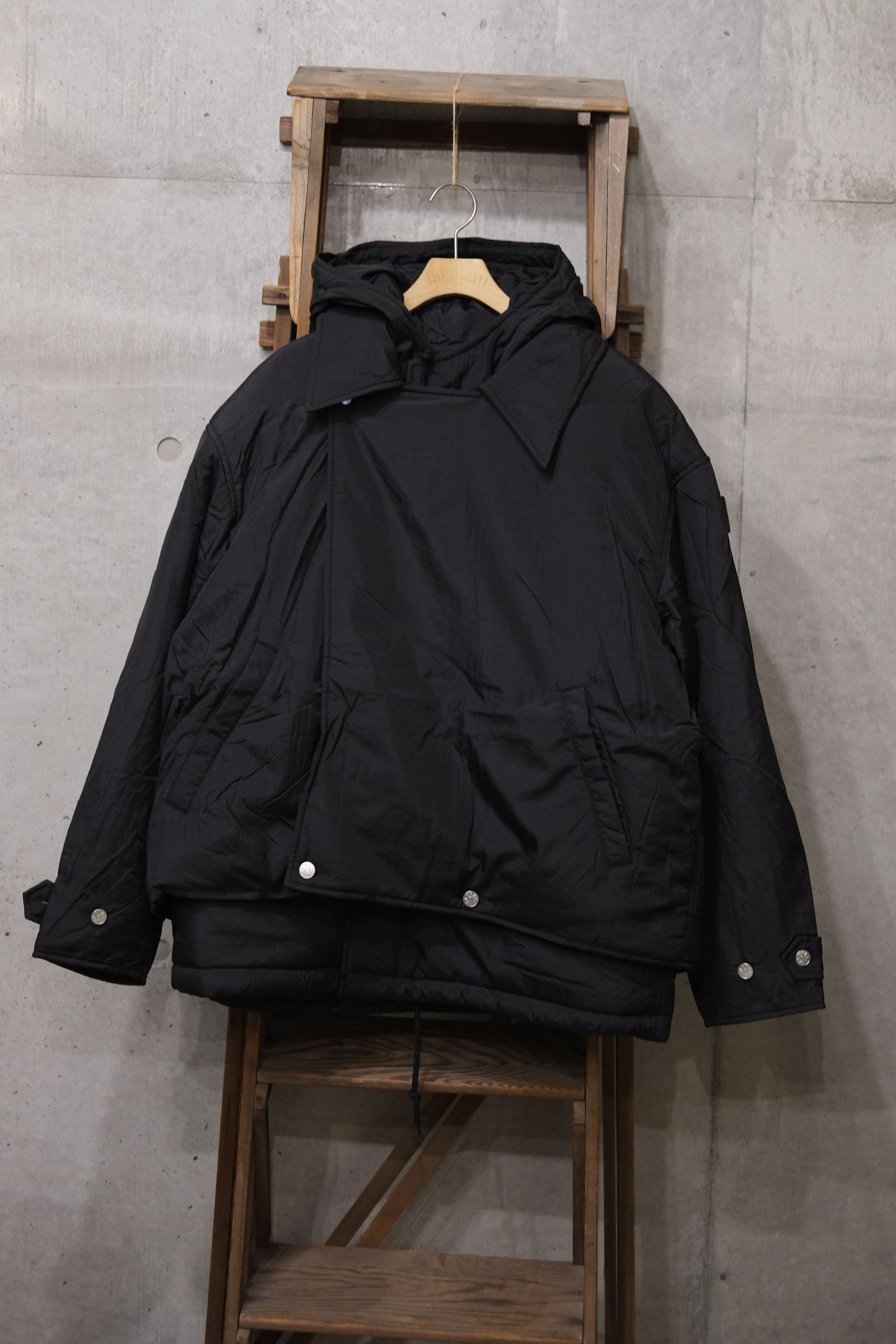Double Cushy Hooded Jacket