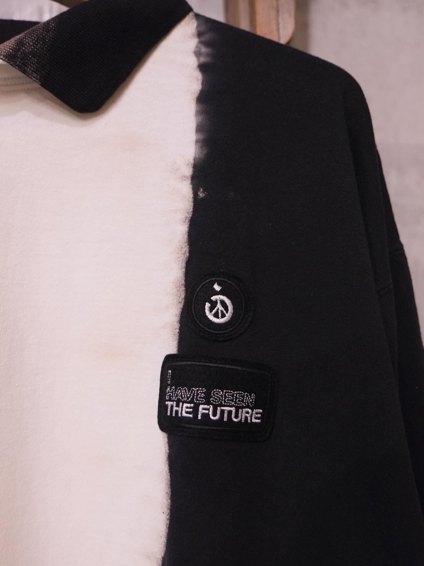 Hand Dye Polo Tee Shirt