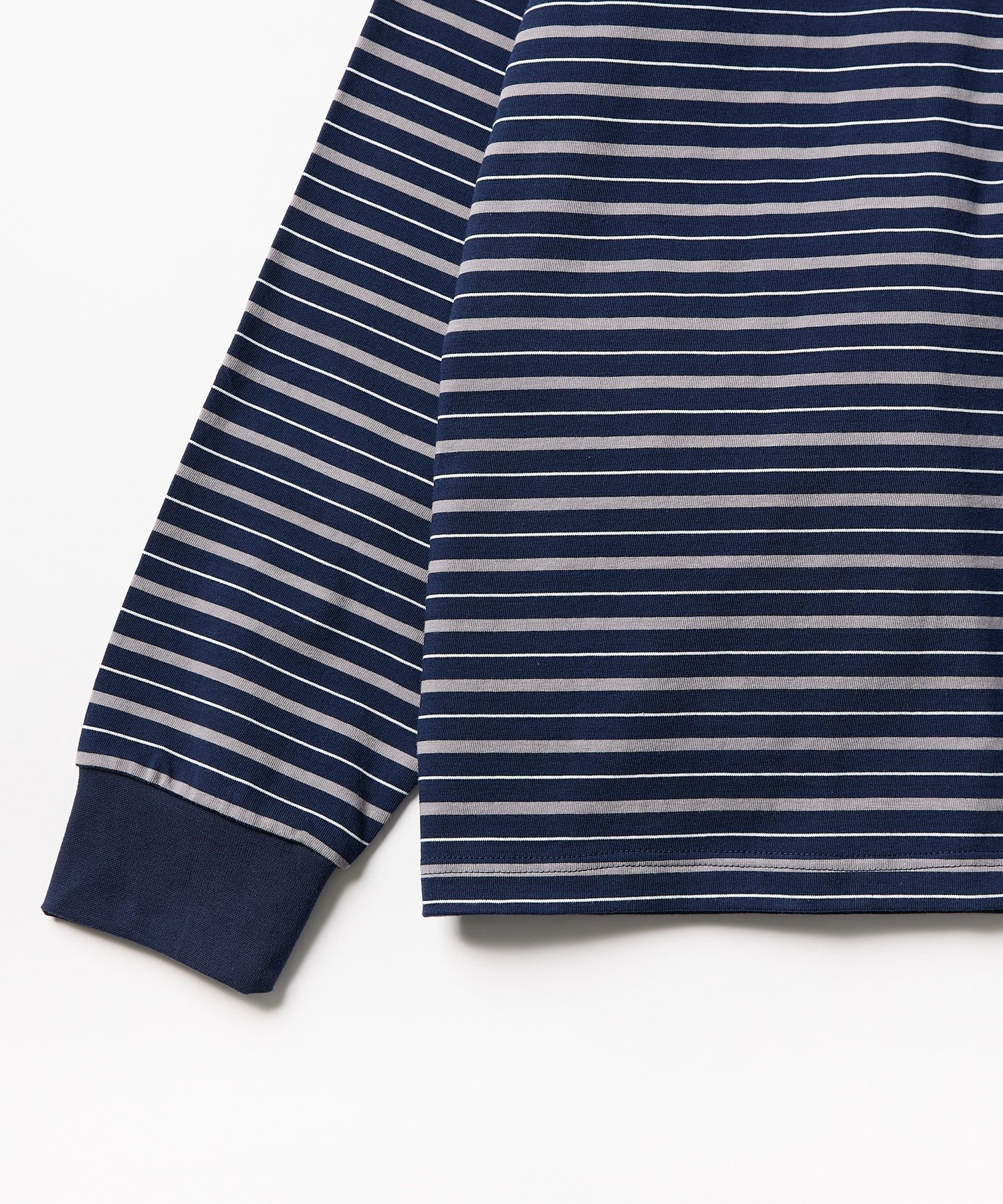 MULTI BORDER L/S TEE / マルチ ボーダー ロングスリーブTシャツ / ネイビー / MTM-CS-0301-25-C