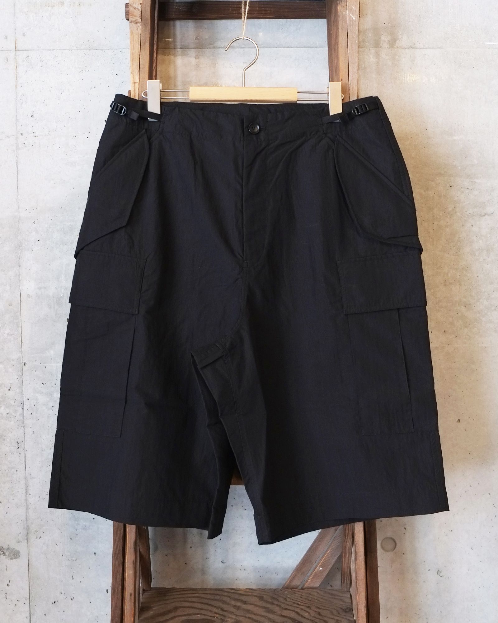 Ambient C/N Cargo Baggy Shorts / ショートパンツ / ブラック / MW-PT26107