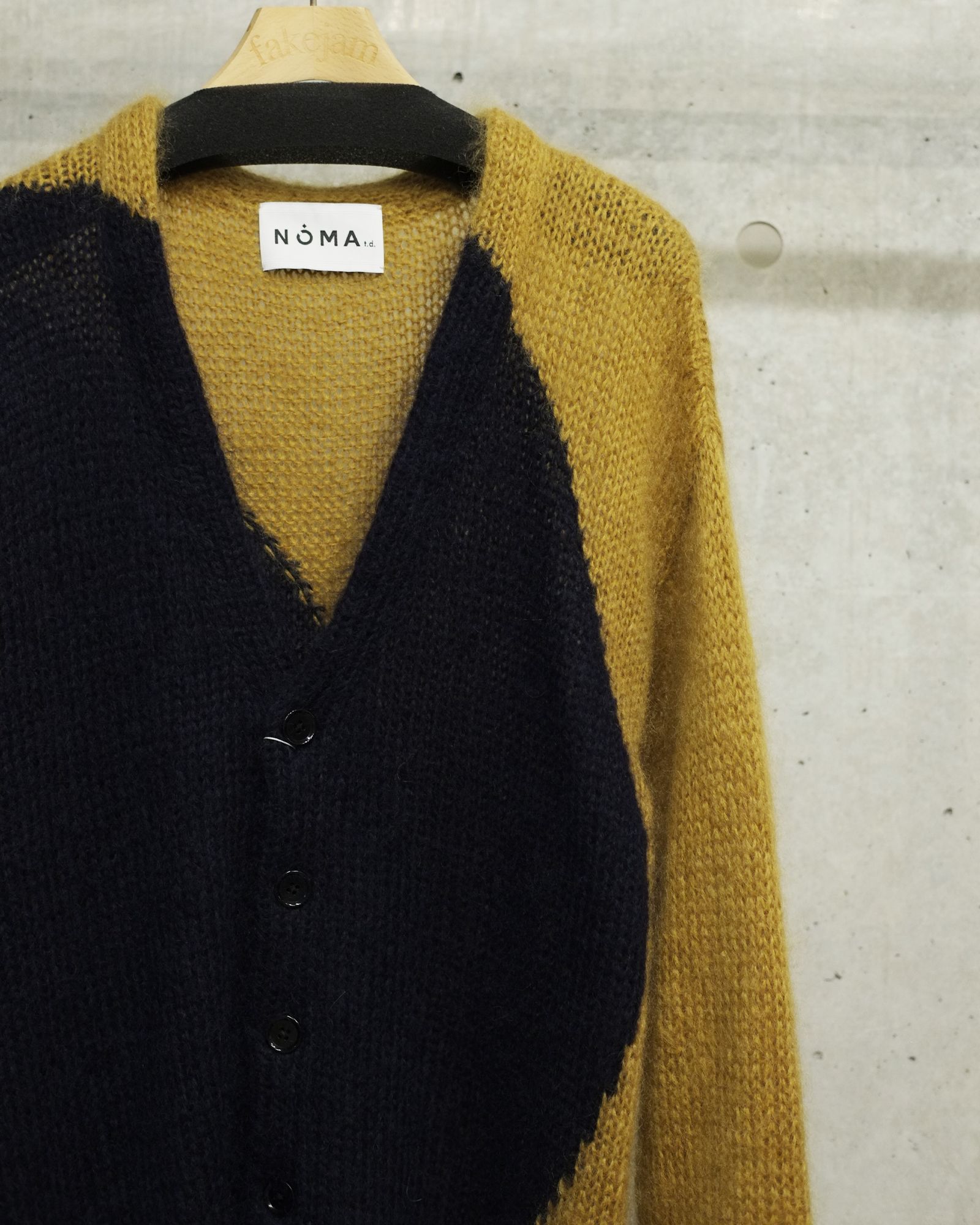 NOMA t.d. - Hand-Knit Diamond Cardigan | fakejam