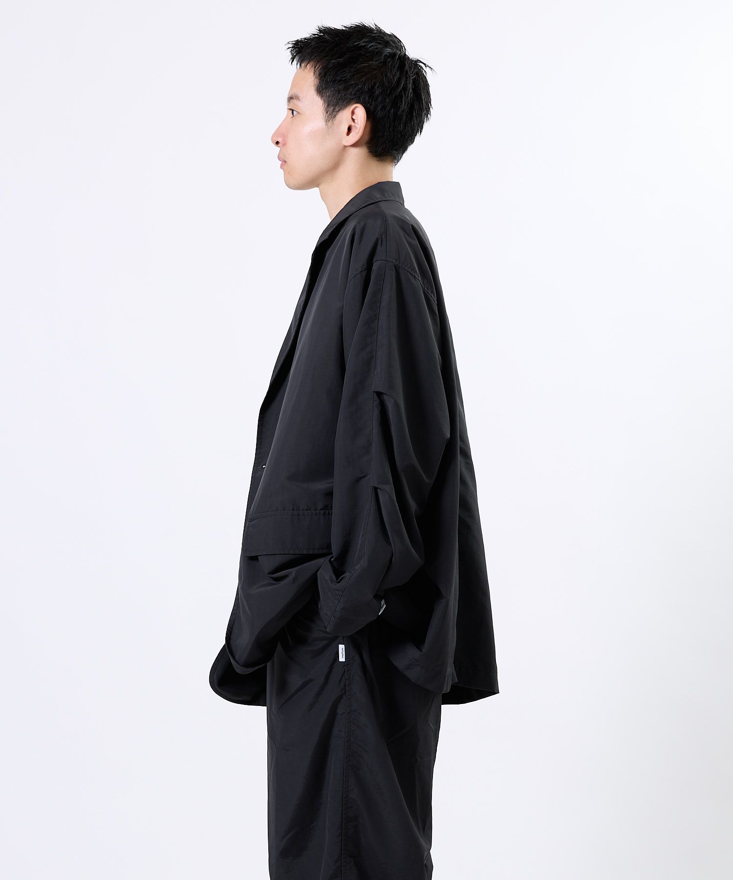 Supplex® DAILY LOOSE 2B JACKET / ルーズ 2Bジャケット / ブラック / MTM-JK-0384-26-C
