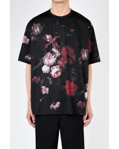 Oil Painting Flower Big T-Shirt