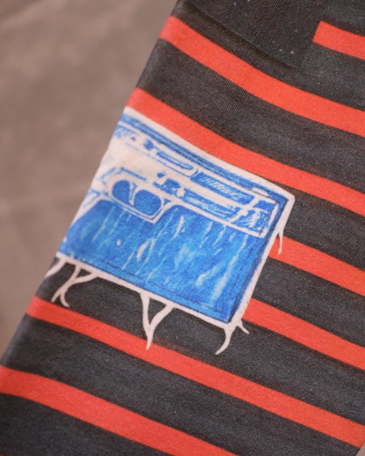 Art Replica Mock Neck TEE
